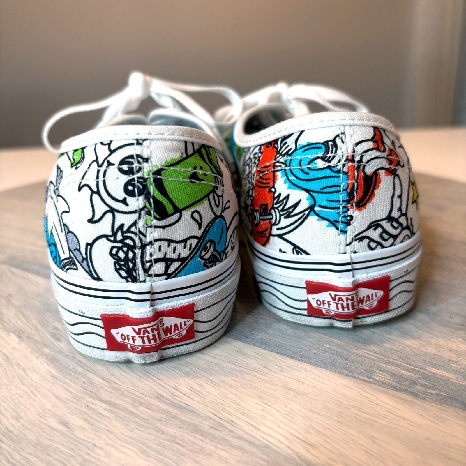 Vans Vans X Crayola Women’s Size 7.5 White Graphic Skate Sneakers Size US 7.5 / IT 37.5 - 7 Thumbnail