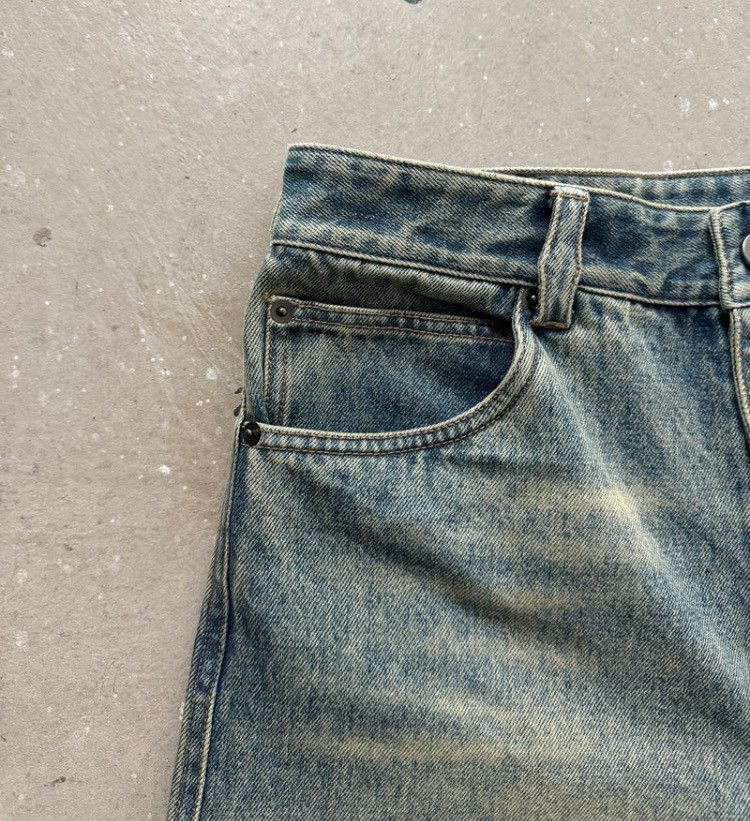 Japanese Brand Washed Y2K Style Baggy Denim Jeans Size US 36 / EU 52 - 3 Thumbnail