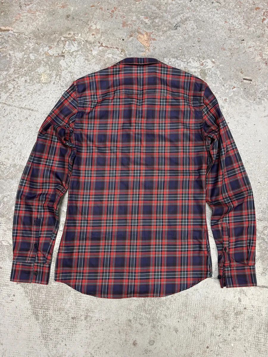Givenchy Givenchy Contemporary Red & Navy Checked Shirt Size US S / EU 44-46 / 1 - 2 Thumbnail