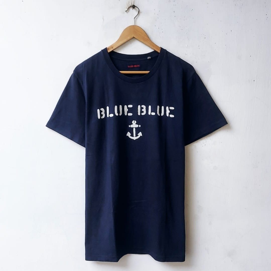 Blue Blue Japan × Japanese Brand × Vintage Blue blue Japan Tshirt Size US M / EU 48-50 / 2 - 1 Thumbnail