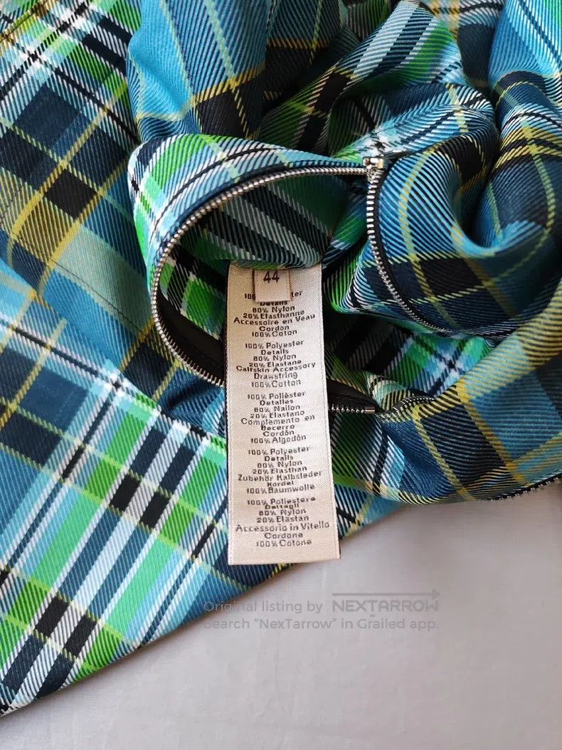 Hermes Hermes Plaid Tech Fabric Loose Fit Showpiece Windbreaker J Size US S / EU 44-46 / 1 - 5 Thumbnail