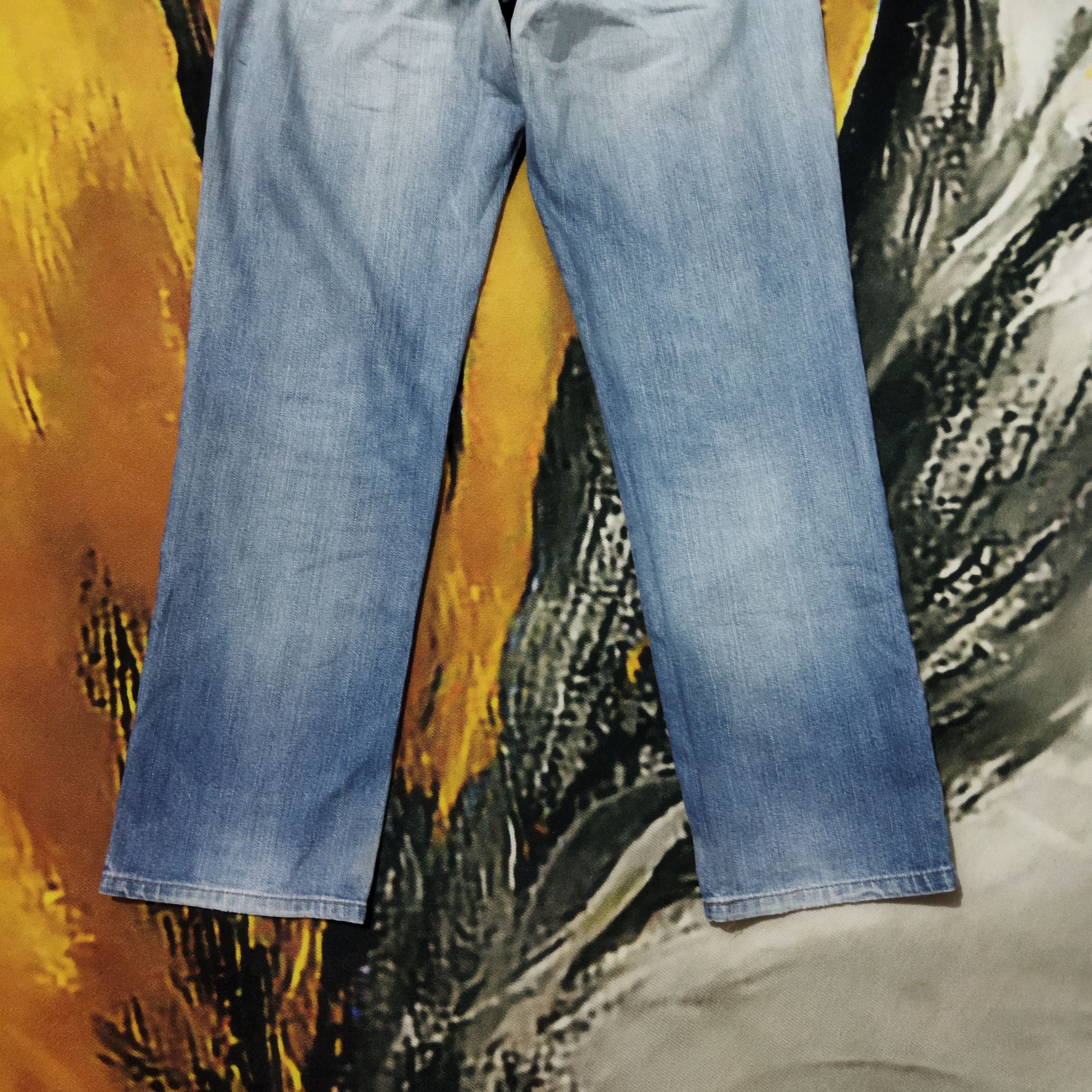 Jean × Vintage VINTAGE EDWIN 503 FADED BLUE JEANS PANTS Size US 32 / EU 48 - 9 Thumbnail