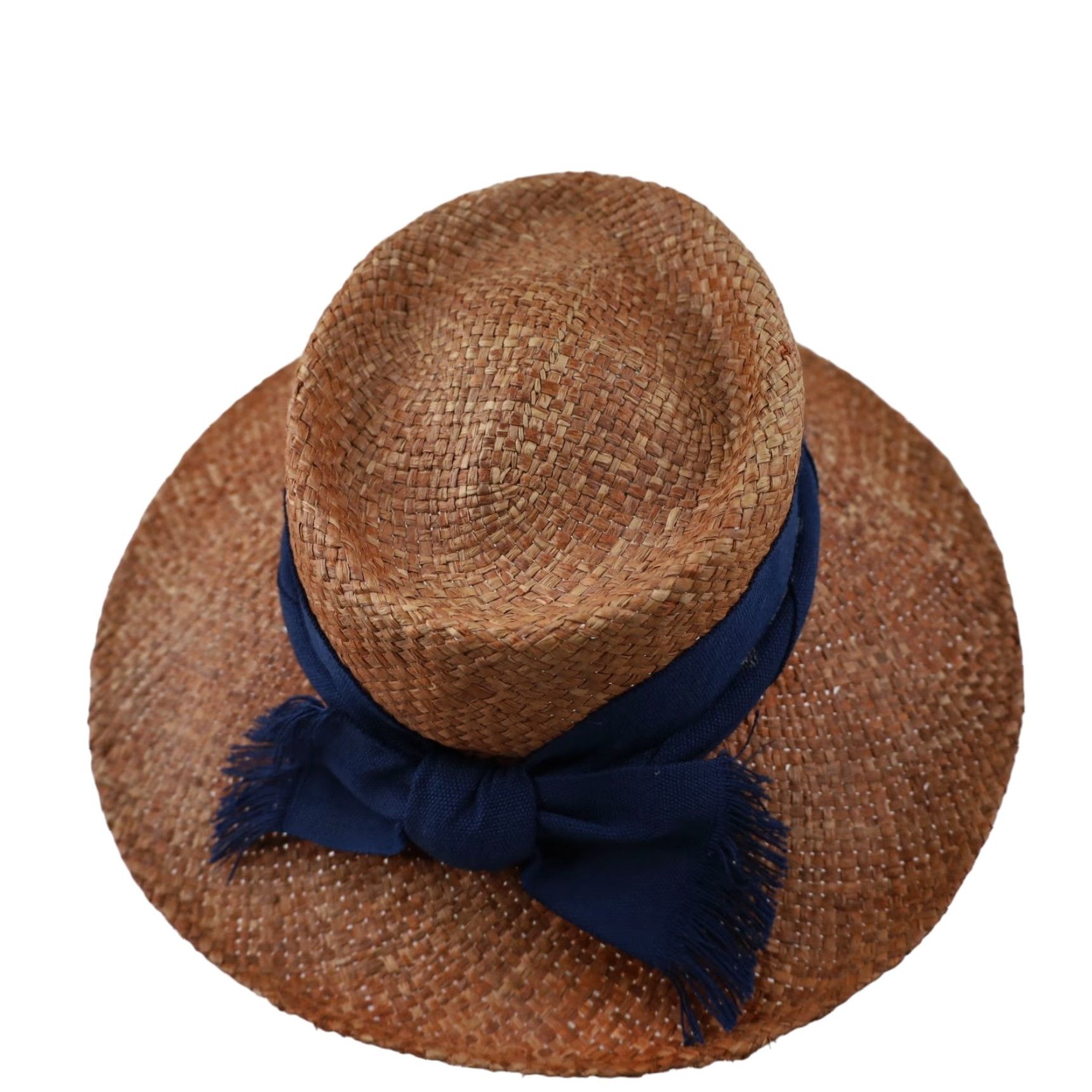 Nike VINTAGE Nike Hat 90s Golf Straw Hat Tan One Size Men OS Tan Hat Nike Swoosh Embroidered Size ONE SIZE - 5 Thumbnail