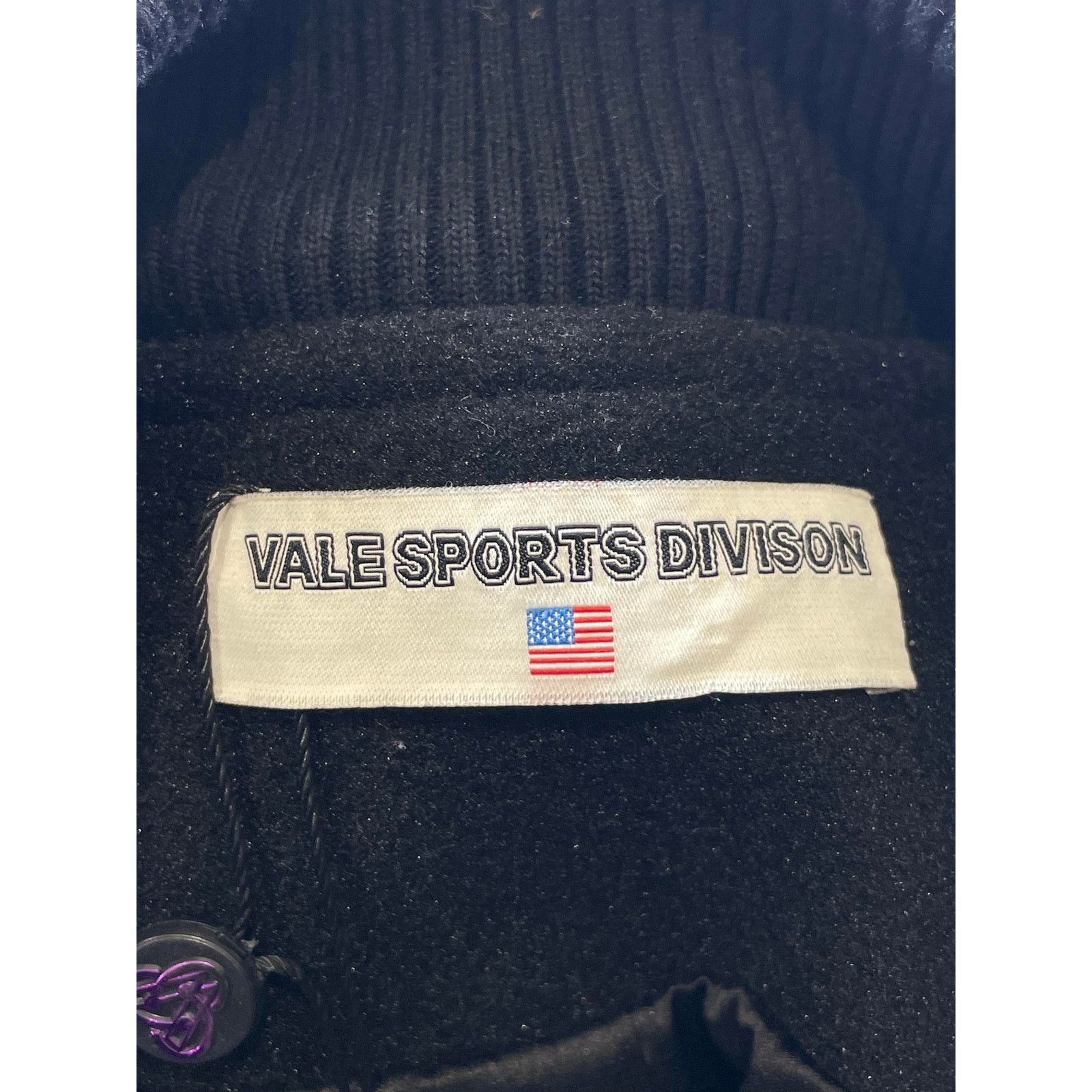 Vale Vale Black Varsity Jacket Size US M / EU 48-50 / 2 - 5 Thumbnail