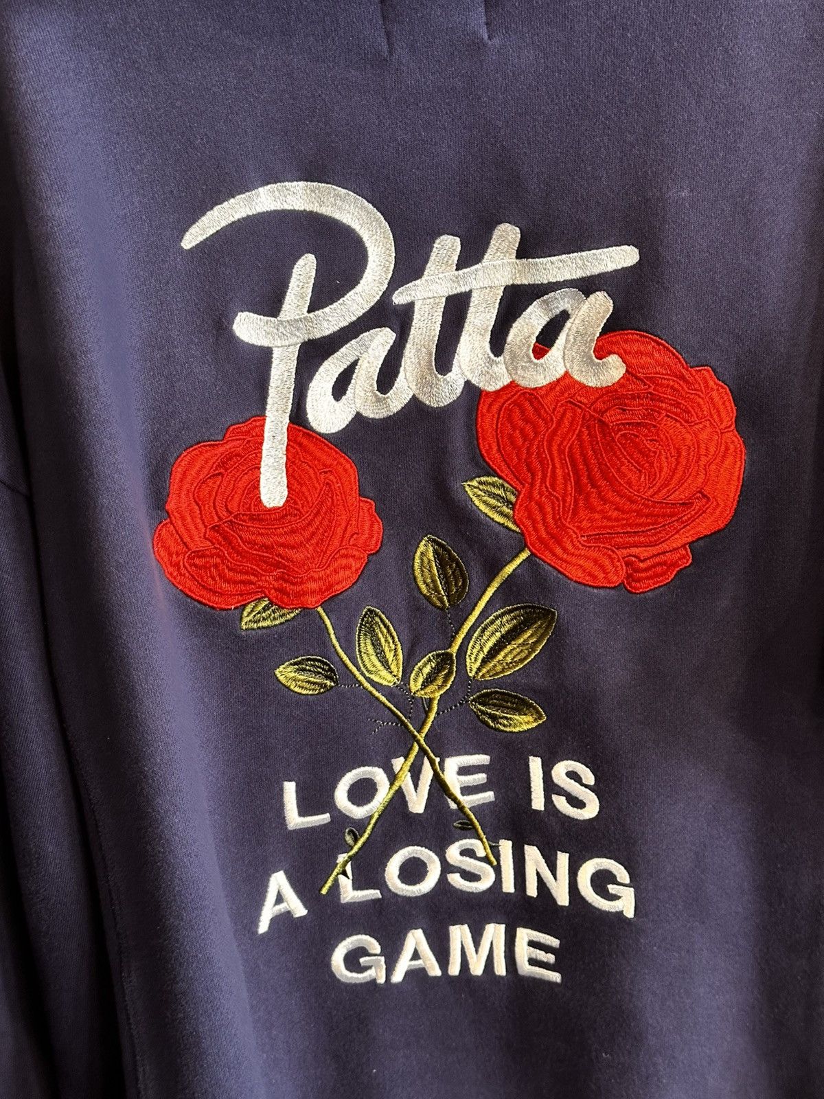 Patta Patta Love Is A Losing Game Hoodie navy Size US L / EU 52-54 / 3 - 4 Thumbnail