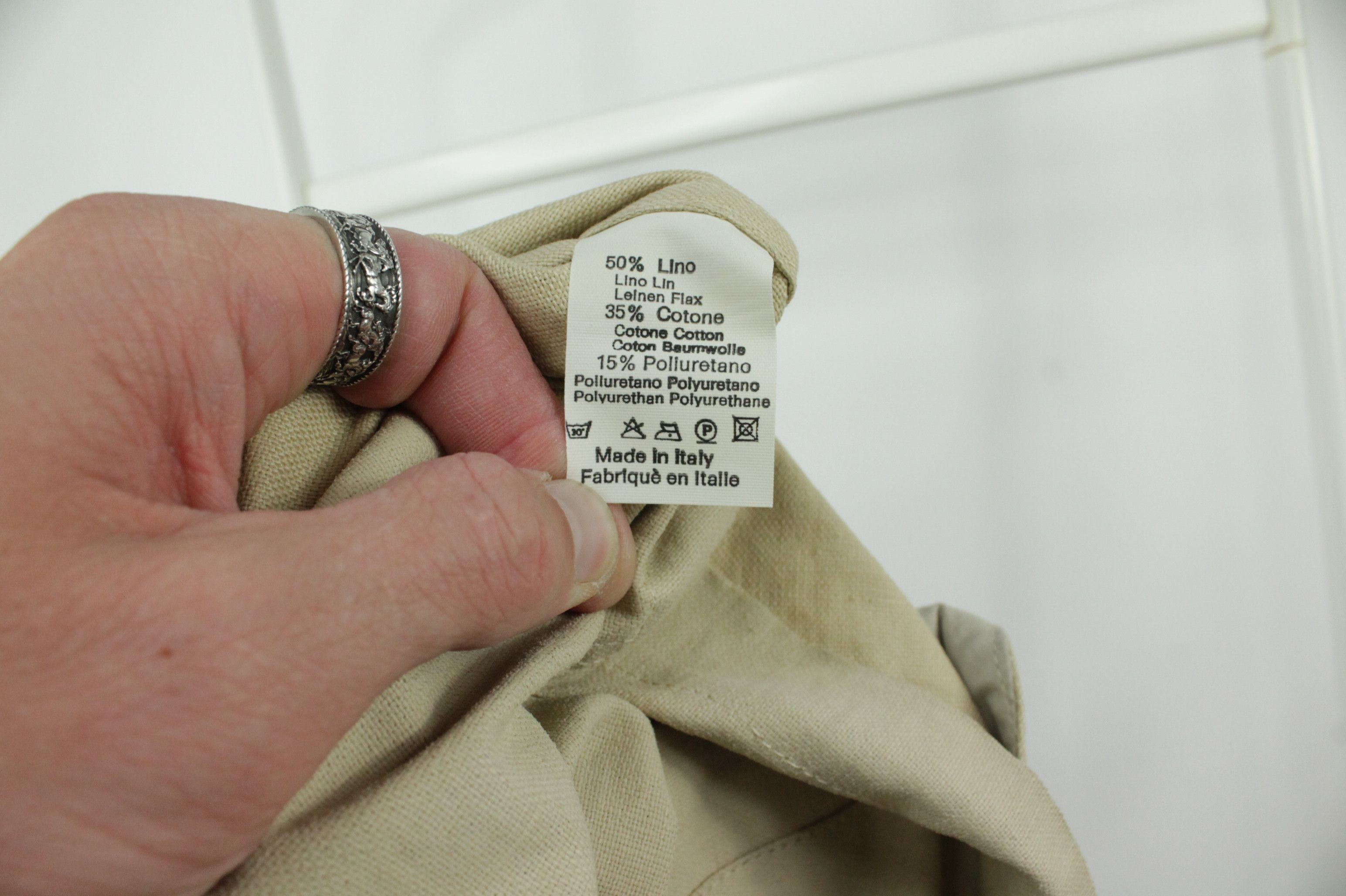 Marlboro Dead stock Vintage Marlboro LinenCotton Stretch Blend Jacket Size US M / EU 48-50 / 2 - 10 Thumbnail