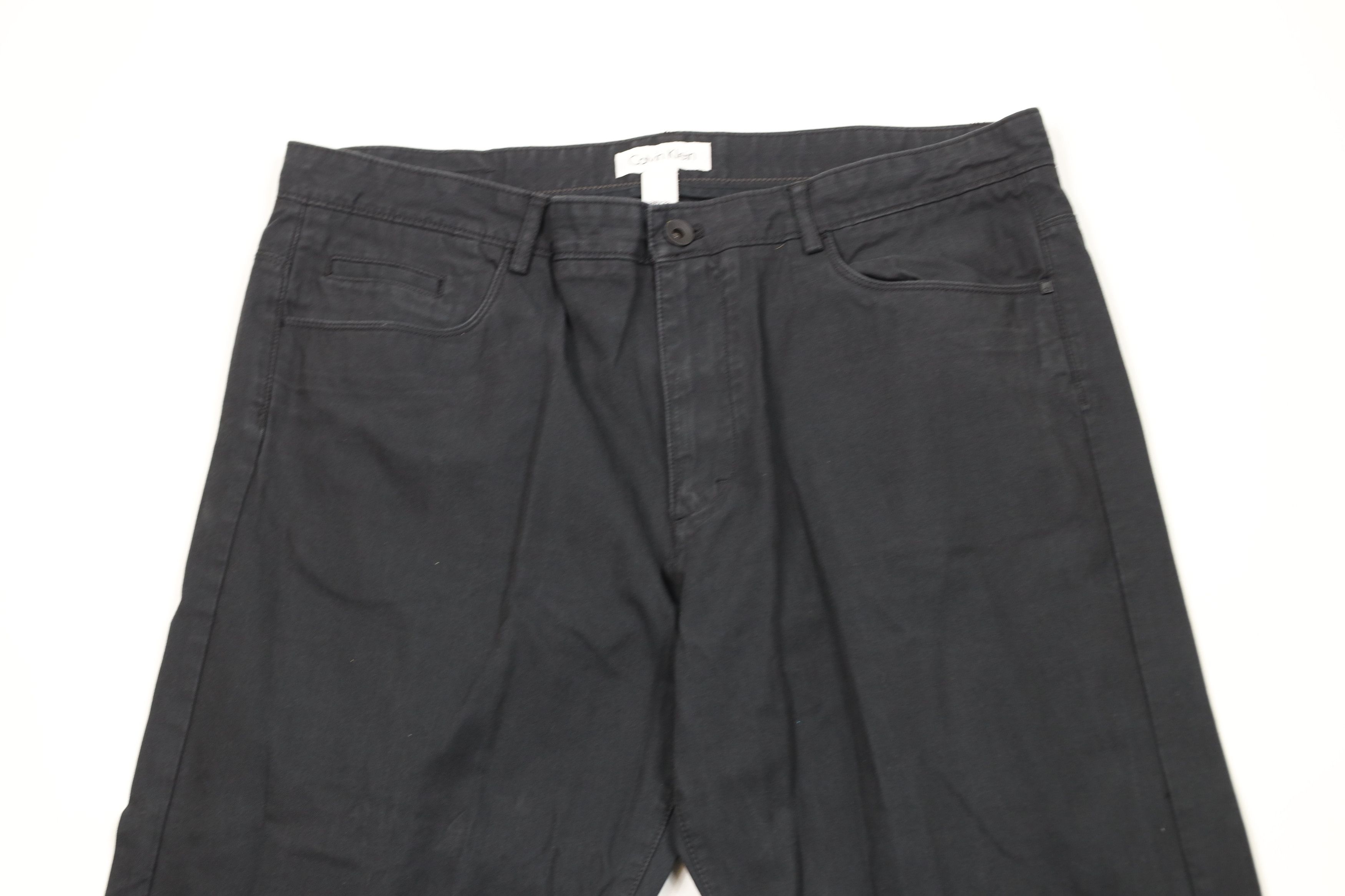 Calvin Klein Vintage Calvin Klein Herringbone Striped Straight Leg Pants Size US 36 / EU 52 - 2 Thumbnail