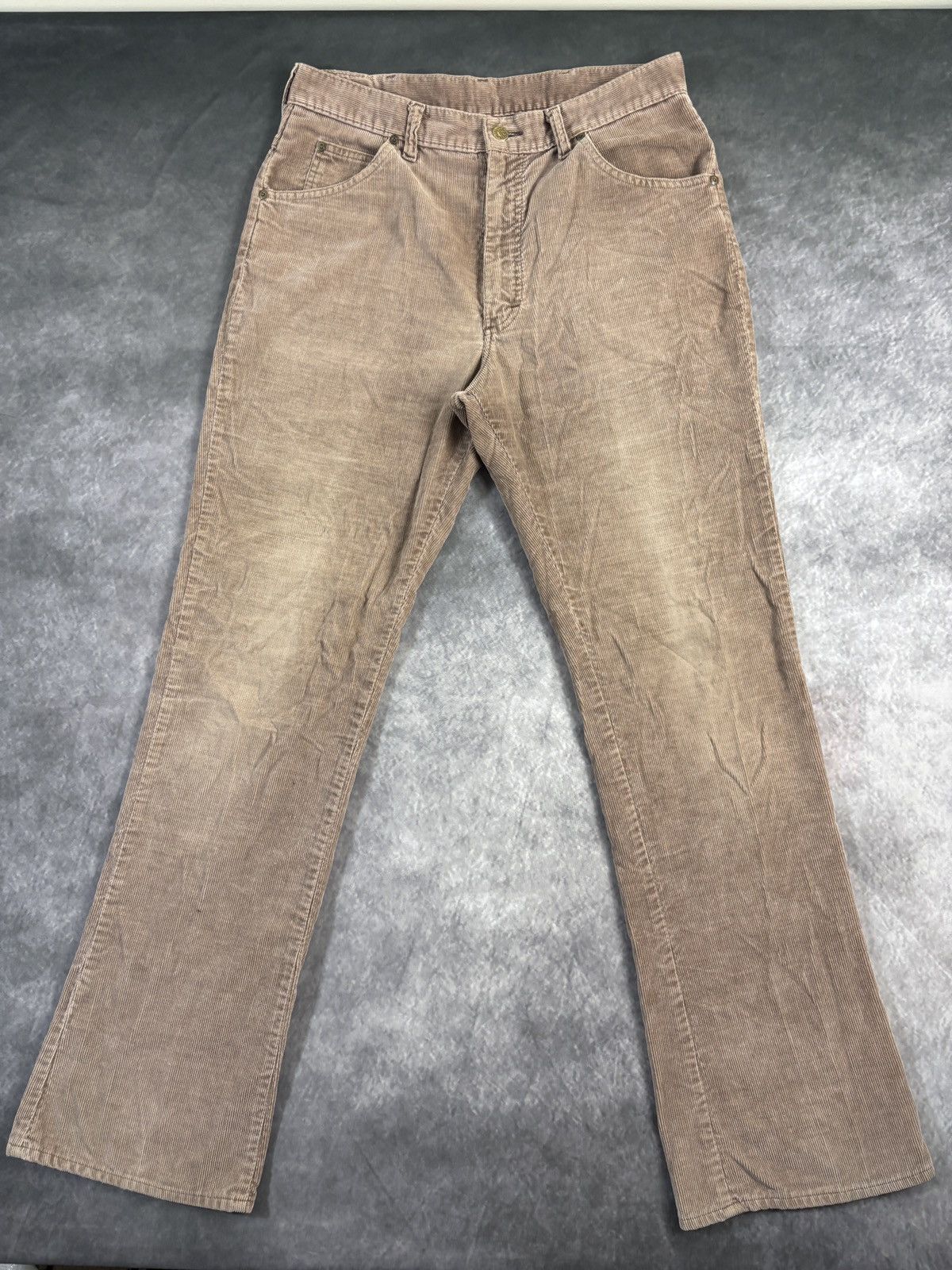 Lee × Vintage Vintage Lee Corduroy Trousers Vintage Corduroy Pants Wide Size US 32 / EU 48 - 12 Thumbnail