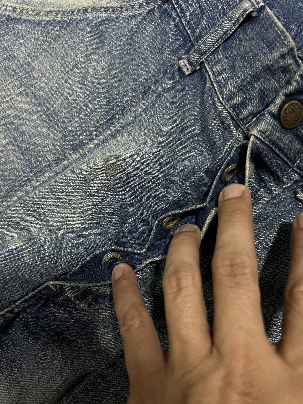 Japanese Brand 💥Inpaichtys Kerri Faded Jean Size US 30 / EU 46 - 12 Thumbnail