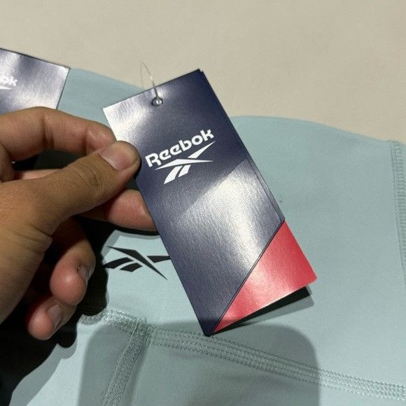 Reebok NWT REEBOK LUX HIGH WAISTED GRAY LEGGINGS SZ MEDIUM M Size 24" / US 00 / IT 34 - 6 Thumbnail