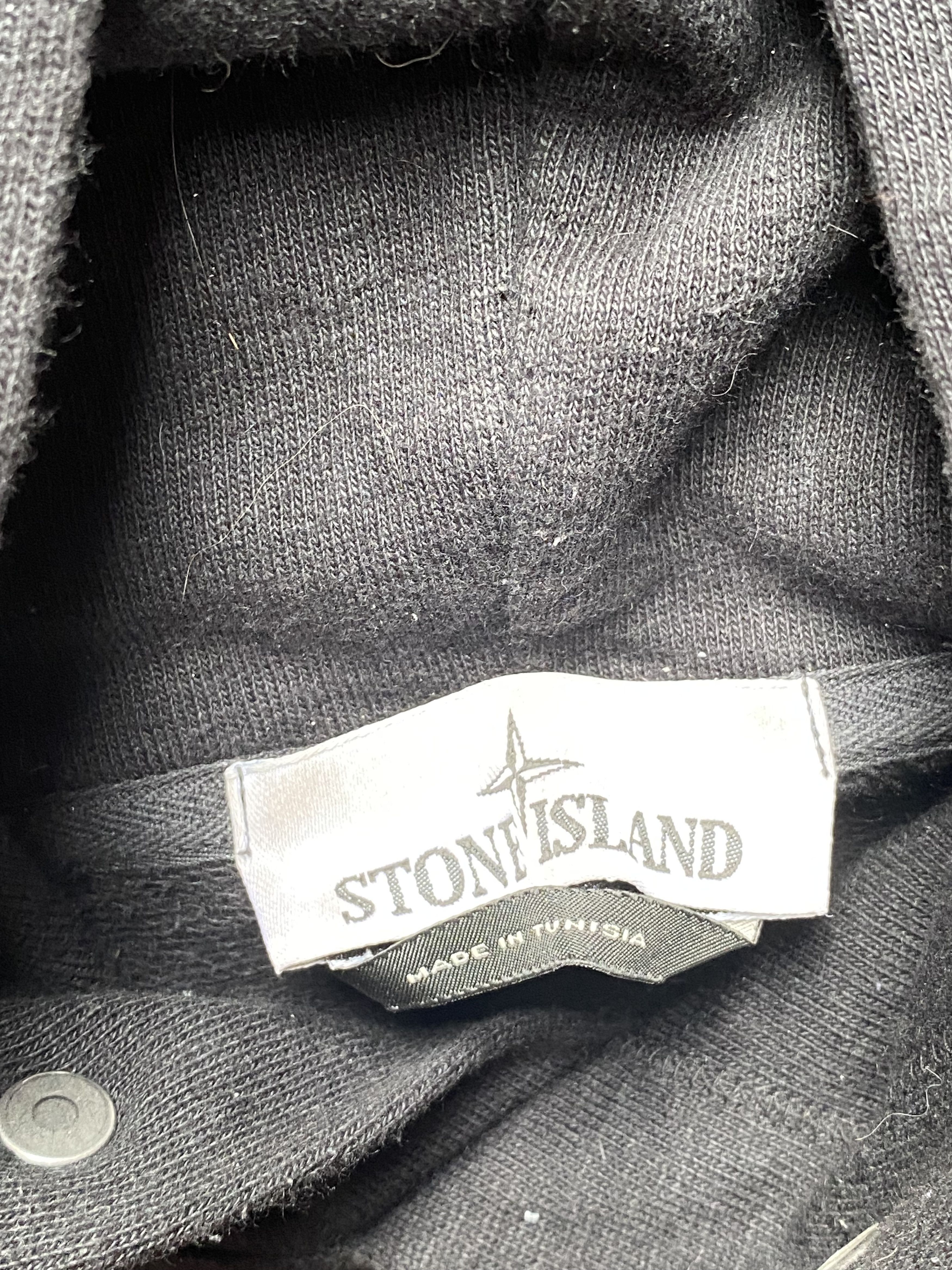 Stone Island STONE ISLAND Snap-button Hoodie Size US XL / EU 56 / 4 - 5 Thumbnail