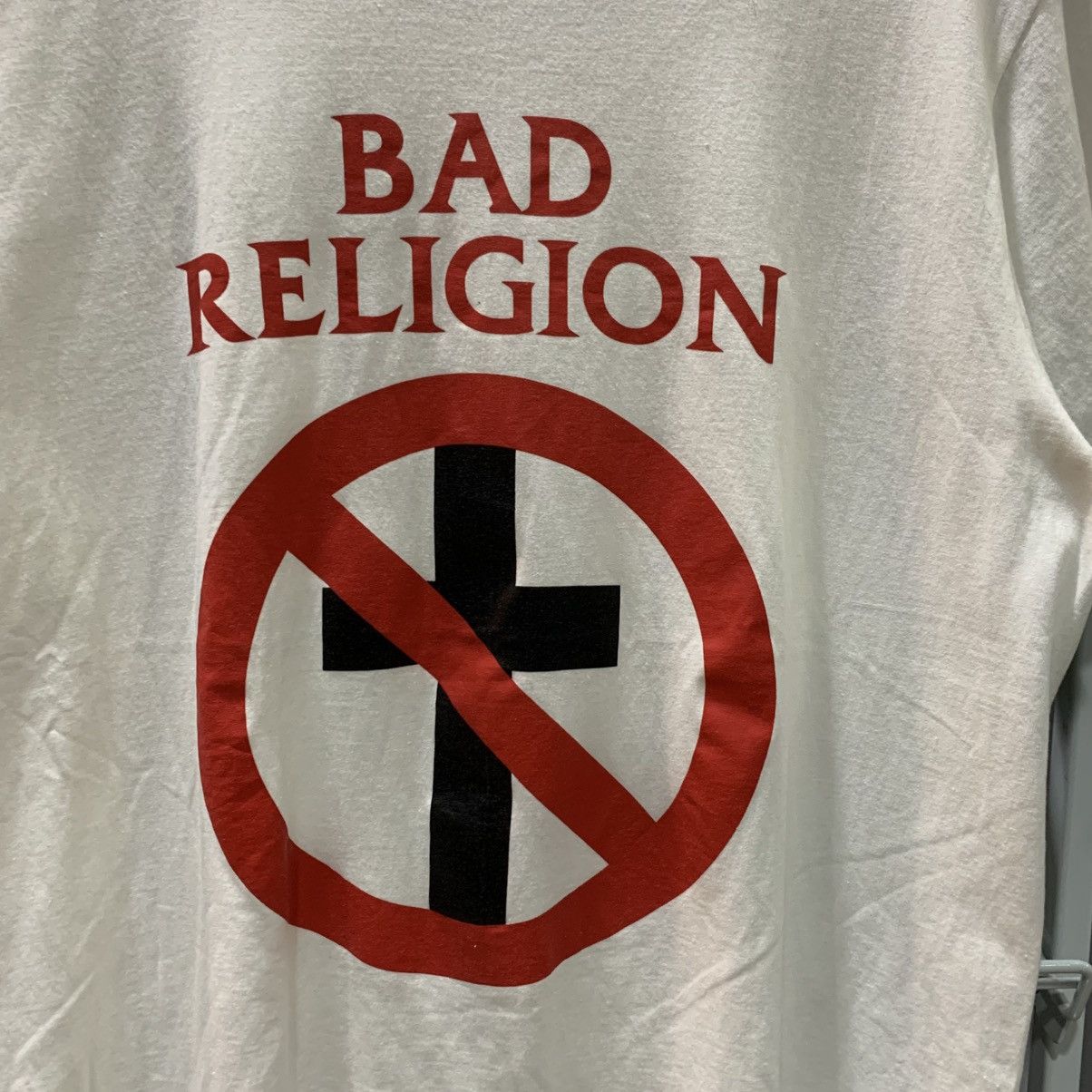Band Tees Vintage Bad Religion “Crossbuster” Punk Band tee Size US L / EU 52-54 / 3 - 3 Thumbnail
