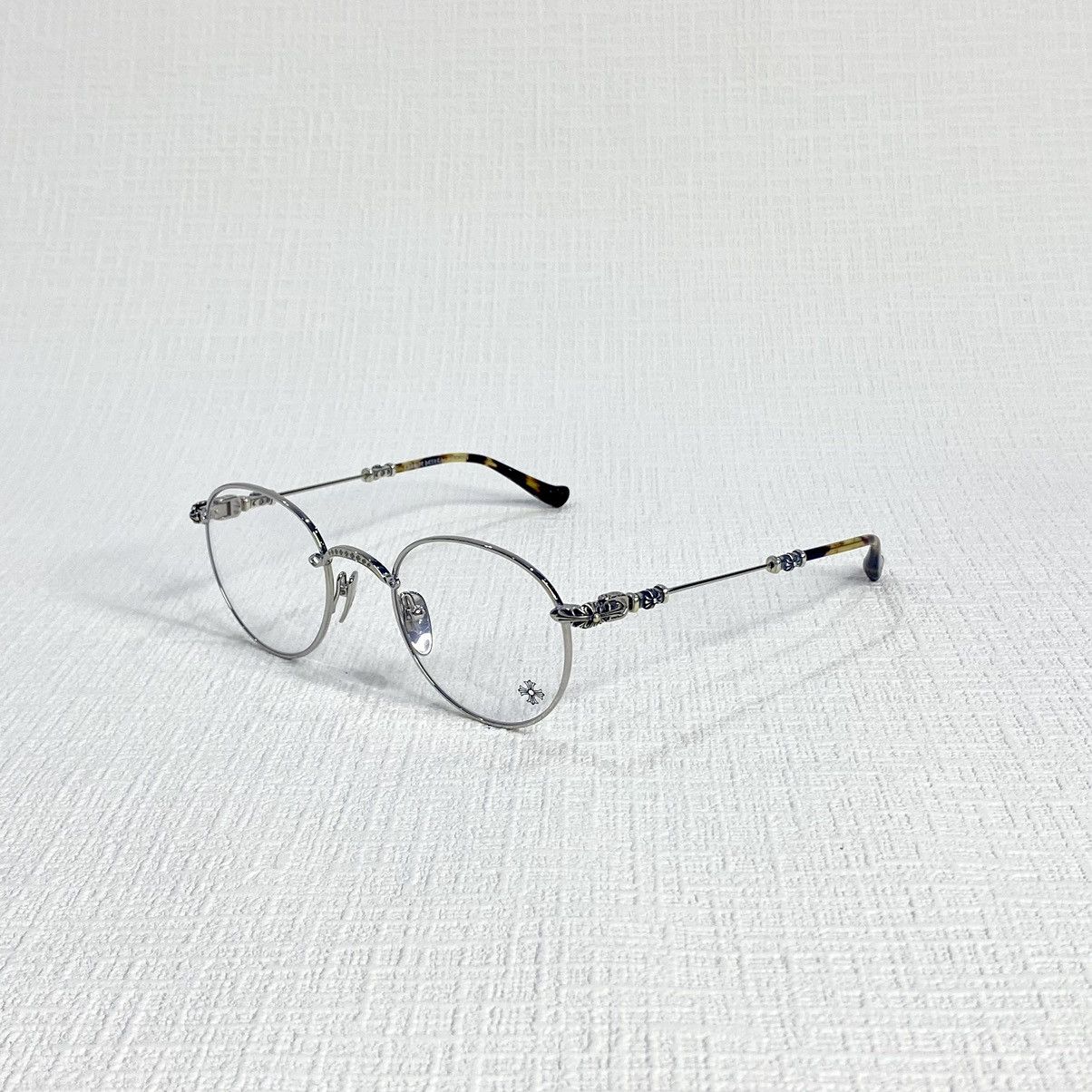 アクセサリー CHROME HEARTS BUBBA-A Chrome Hearts Bubba-A MBK-P Matte Black Glasses Frame - SRM