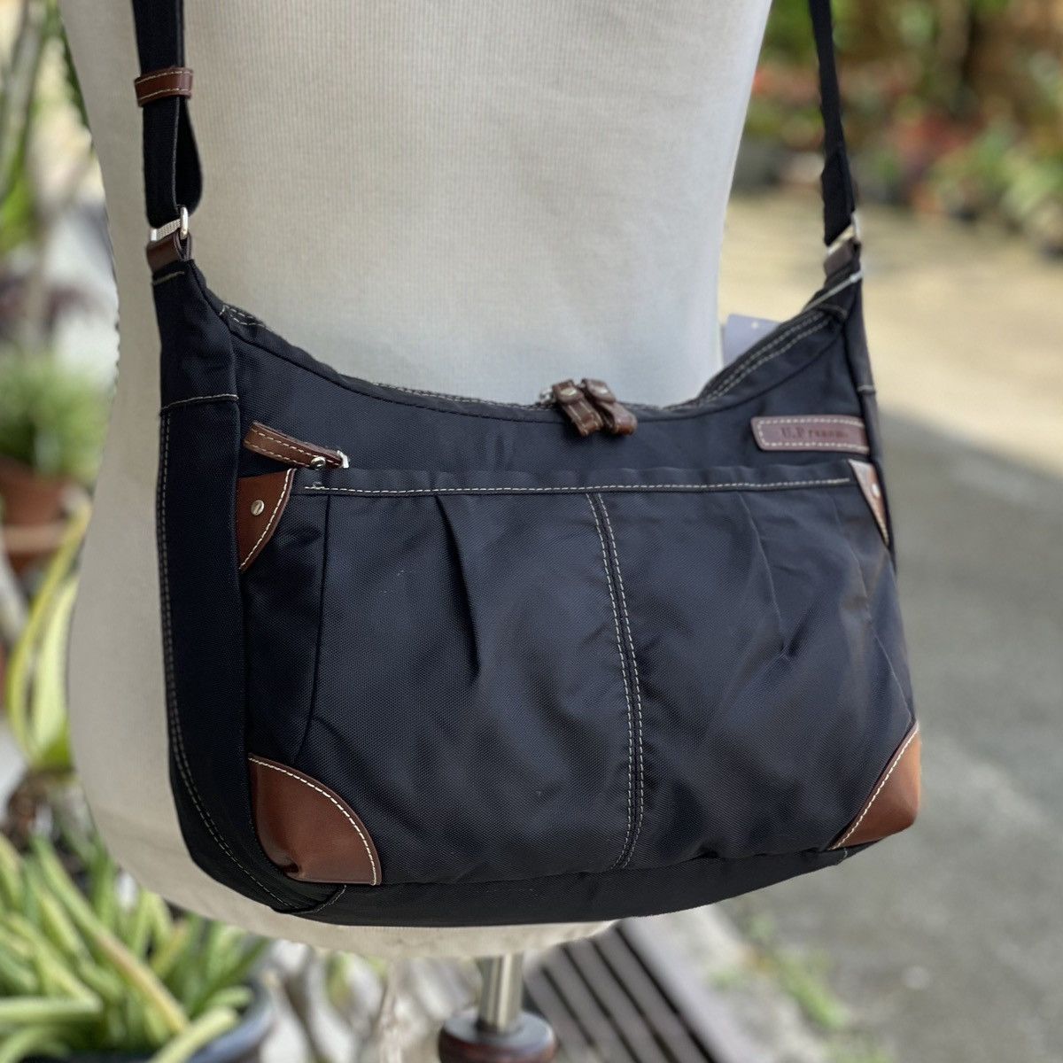 Japanese Brand × Renoma U.P renoma Black Sling Bag/Crossbody Size ONE SIZE - 2 Thumbnail