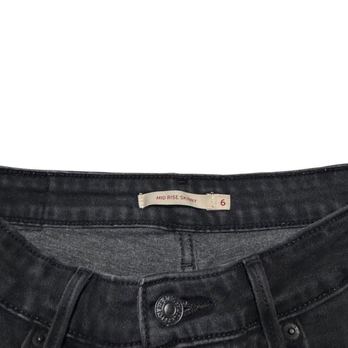 Levi's Levi's Mid Rise Skinny Jeans Women's 6 (Fits 28x31) FLAWS Size 28" / US 6 / IT 42 - 5 Thumbnail