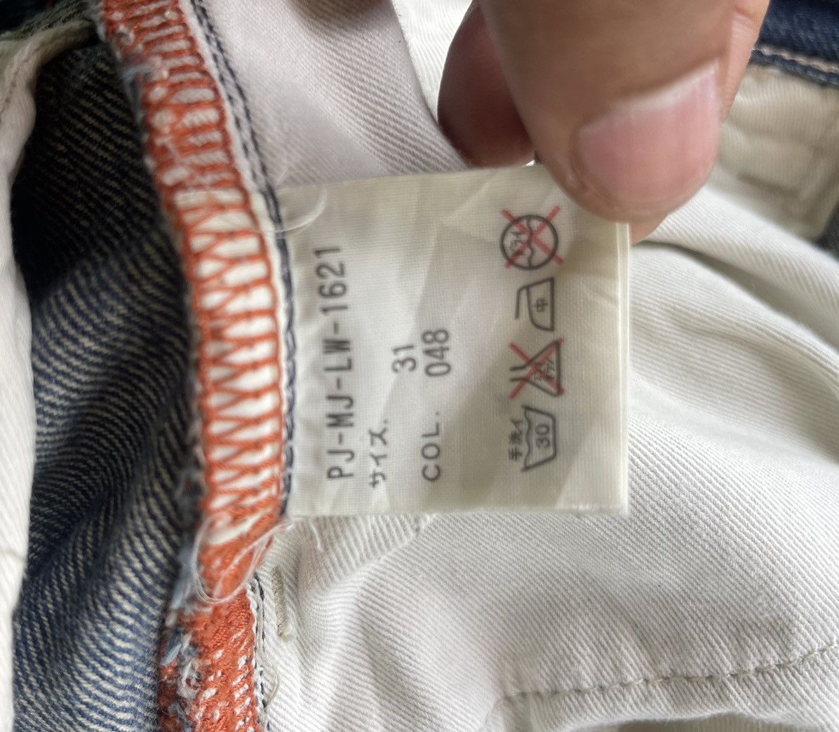 Polo Ralph Lauren RARE 90s Polo Jeans Co. Ralph Lauren Selvedge Denim Size US 31 - 13 Thumbnail
