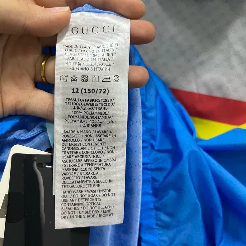 Gucci Gucci Size 12 Contrast color full-print GG hooded jacket 2 Size US XS / EU 42 / 0 - 3 Thumbnail