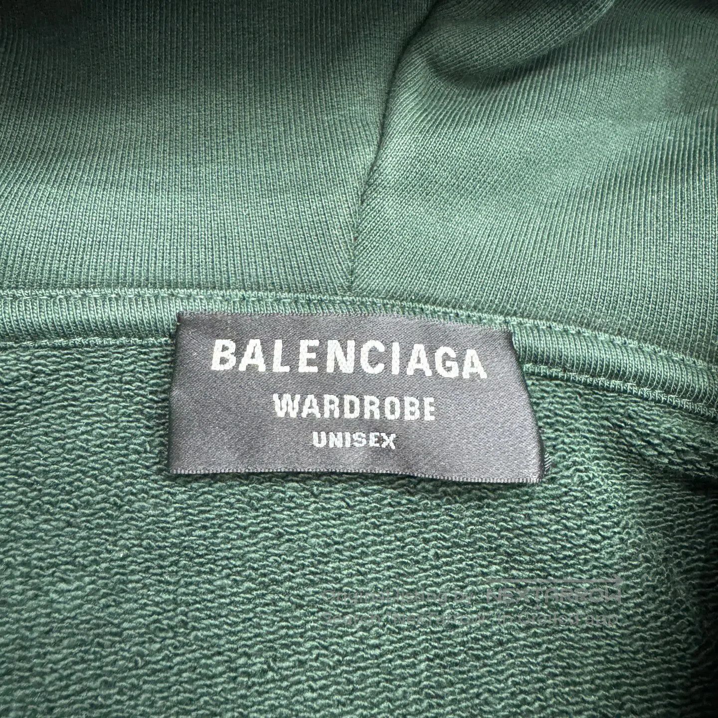 Balenciaga Balenciaga Letter-printed hooded hoodie| Size US XL / EU 56 / 4 - 4 Thumbnail
