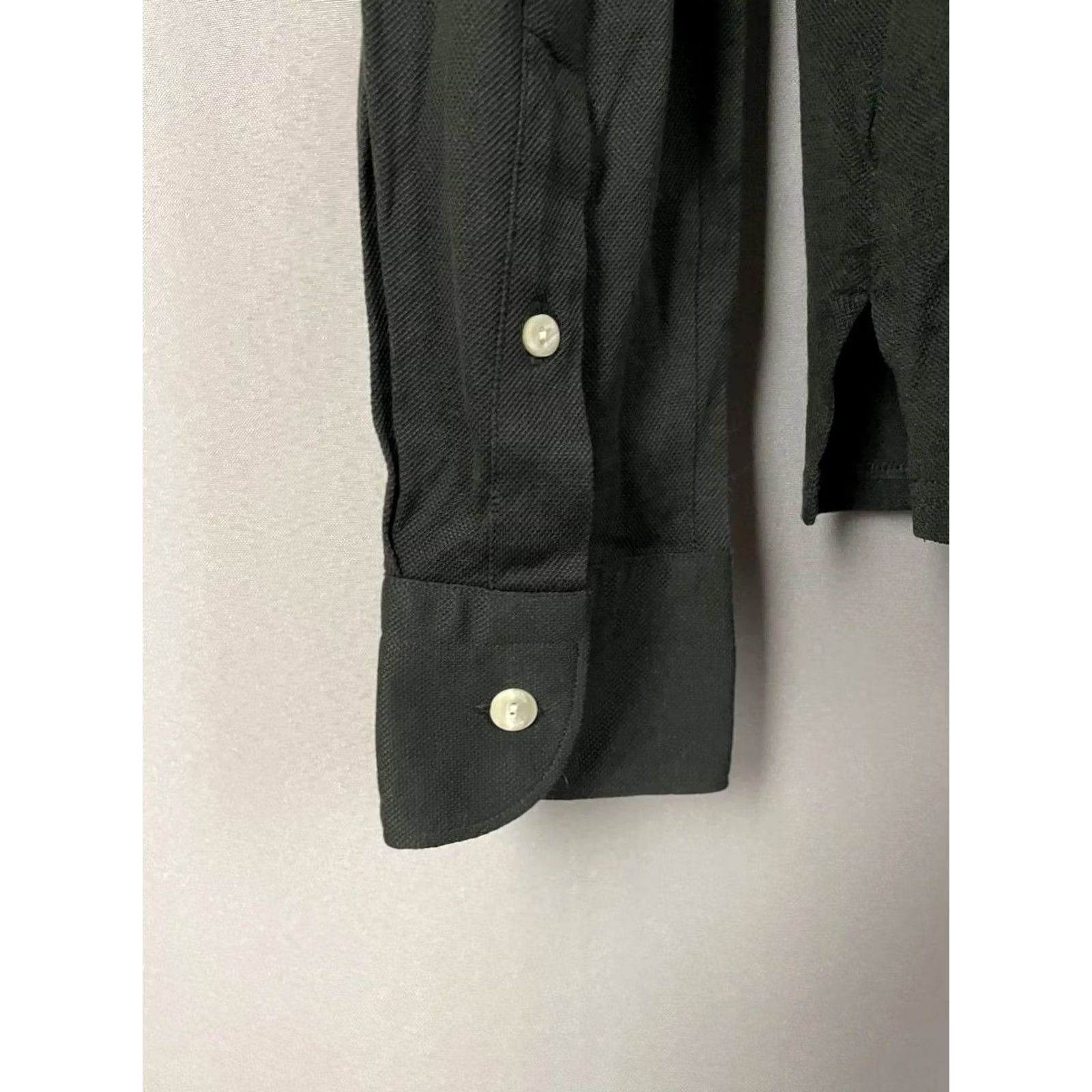 Yves Saint Laurent Saint Laurent Eton Shirt Button-Up Slim Black Cotton L Mens Long Sleeve Casual Shirt Size US L / EU 52-54 / 3 - 6 Thumbnail