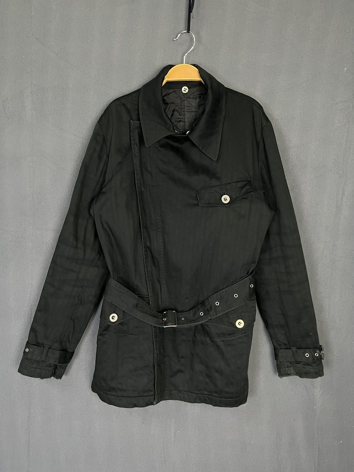 Japanese Brand × Seditionaries × semanticdesign Semantic Design Asymmetrical Bondage Trench Coat Jacket Size US M / EU 48-50 / 2 - 2 Thumbnail