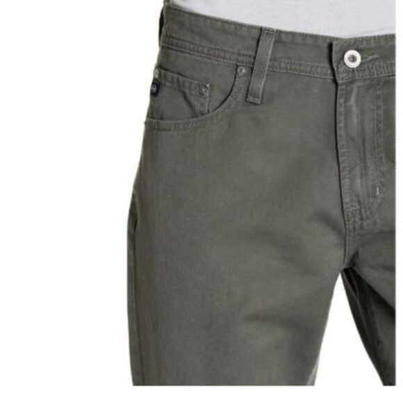 AG Adriano Goldschmied AG Adriano Goldschmied Mens Green Graduate Tailored Leg Deni Size US 30 / EU 46 - 5 Thumbnail