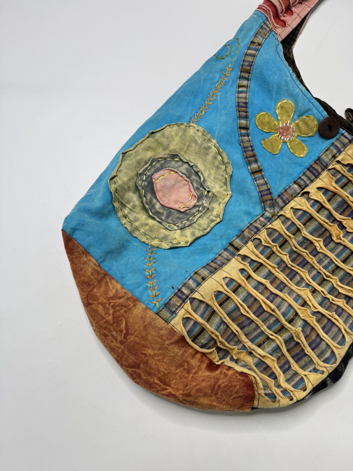 Hysteric Glamour Vintage japanese avant garde handmade bag patchwork hippie Size ONE SIZE - 2 Thumbnail