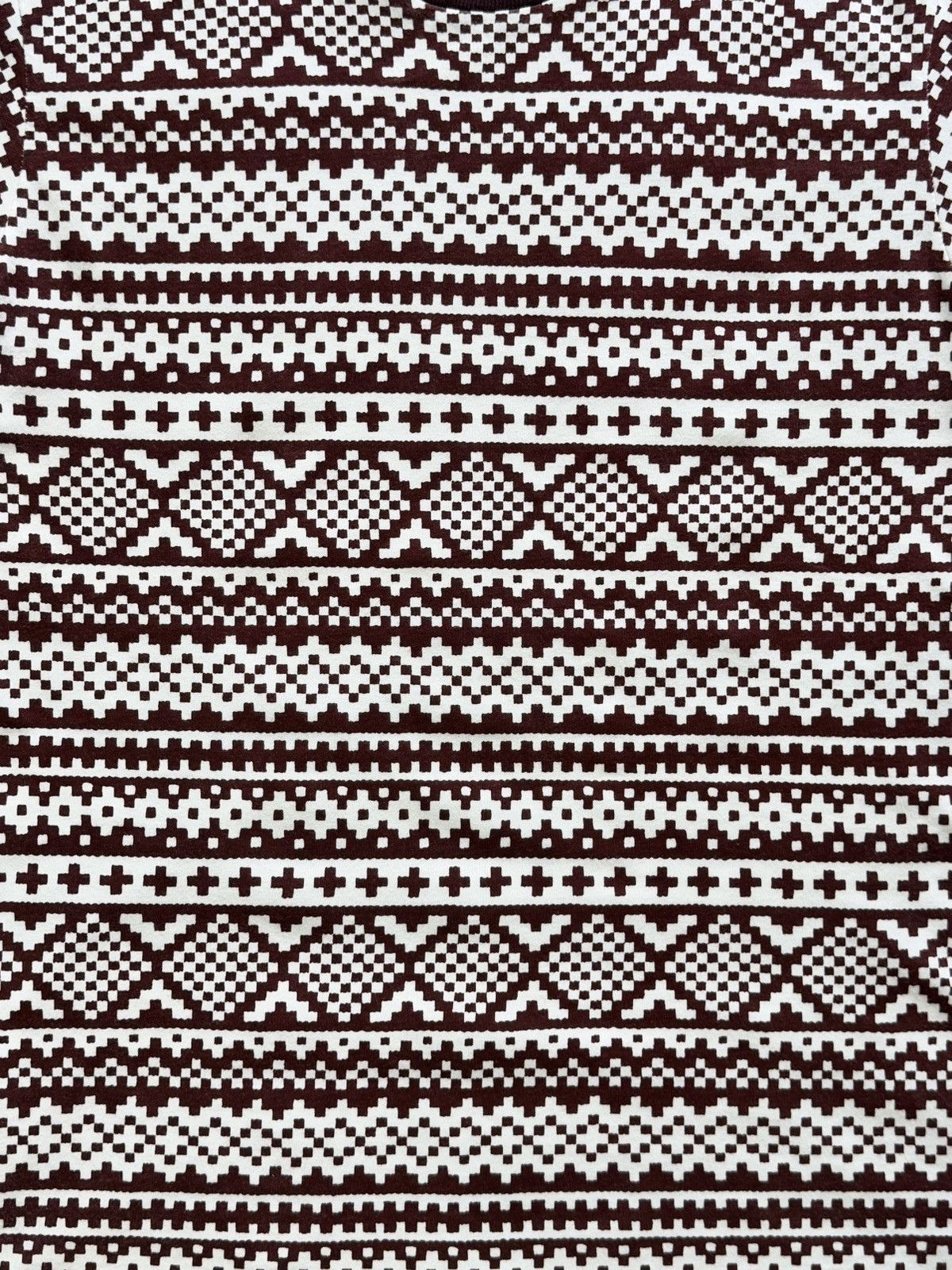 Vivienne Westwood Eley Kishimoto Aztec Print T-Shirt Tee Size US M / EU 48-50 / 2 - 6 Thumbnail