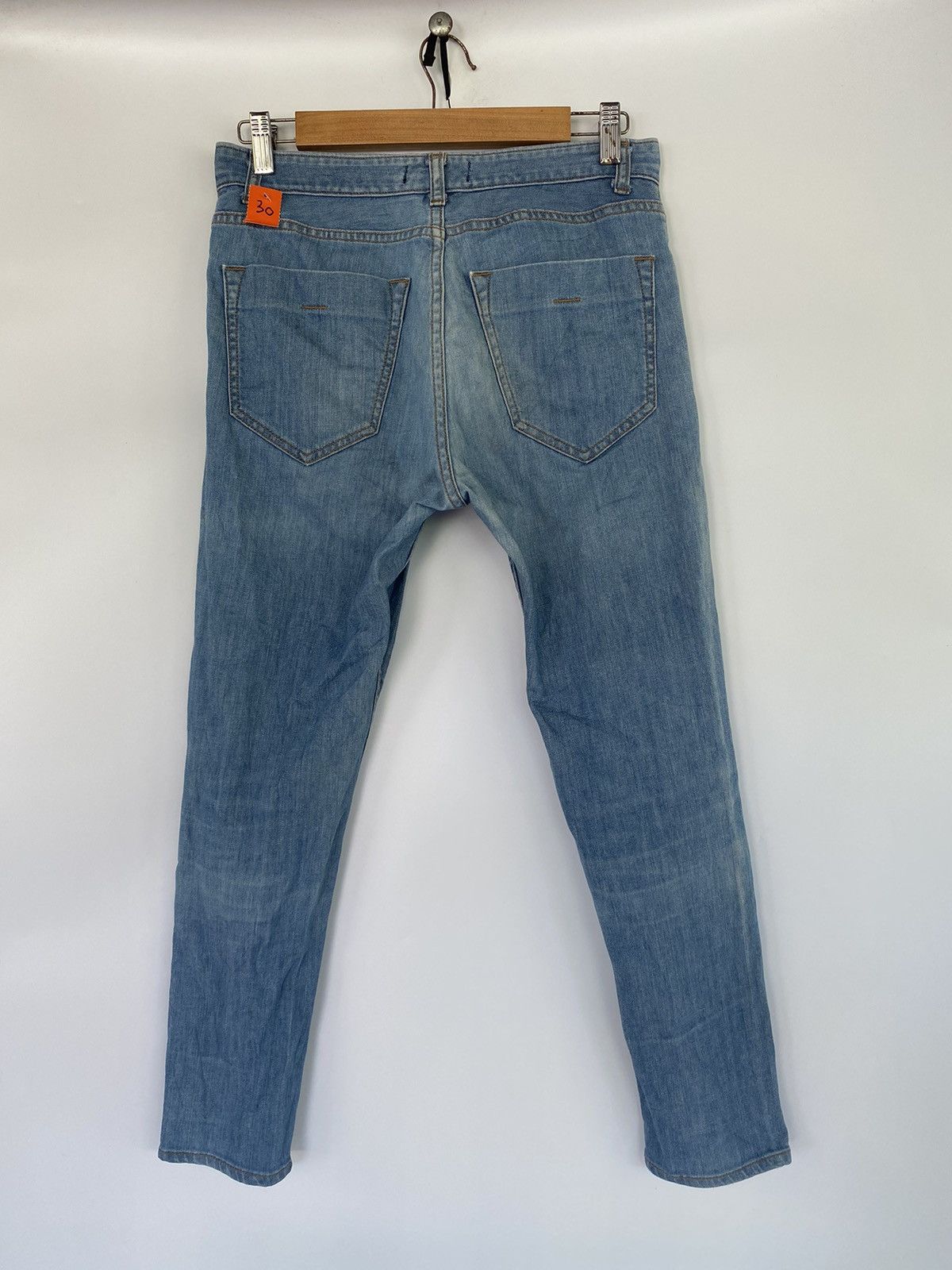 Issey Miyake × Japanese Brand × Zucca ZUCCA Issey Miyake Japanese Denim Women’s Blue Jeans Size 30" / US 8 / IT 44 - 2 Thumbnail