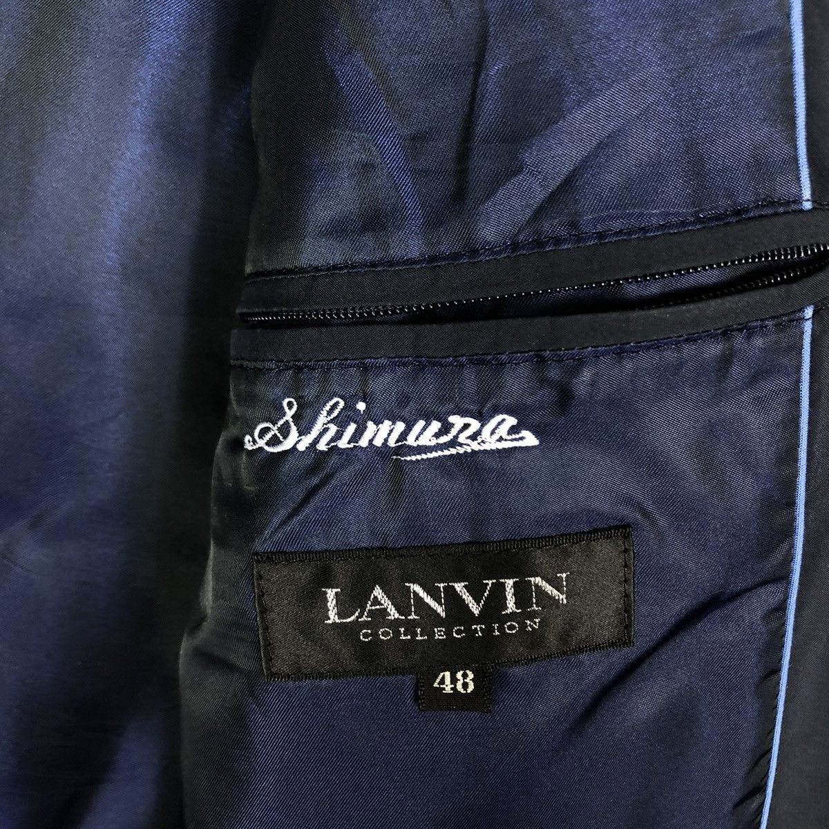 Japanese Brand 🔥VINTAGE PUFFER DOWN JACKET LANVIN COLLECTION JAPAN Size US M / EU 48-50 / 2 - 19 Thumbnail