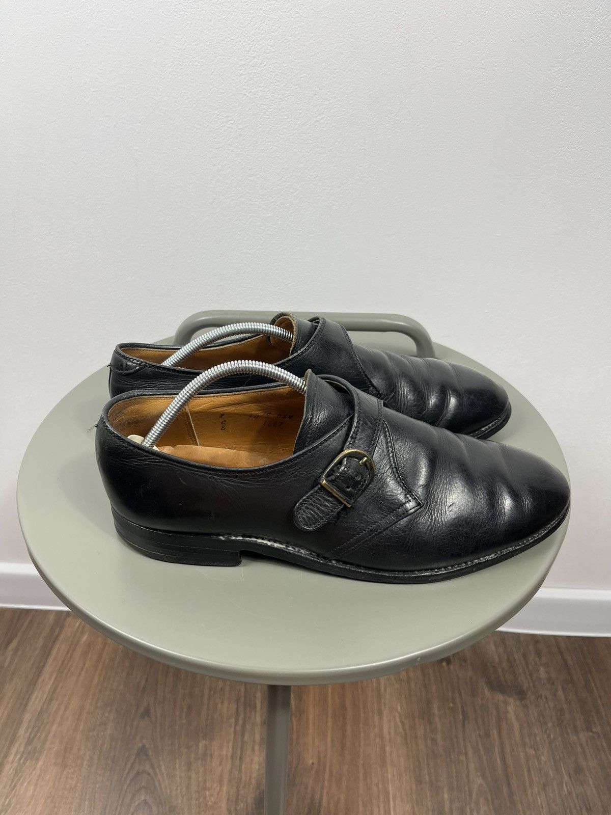 Alden Alden Leather Monk Strap Shoes US 8 Made in USA Dress Shoes Size US 8 / EU 41 - 4 Thumbnail