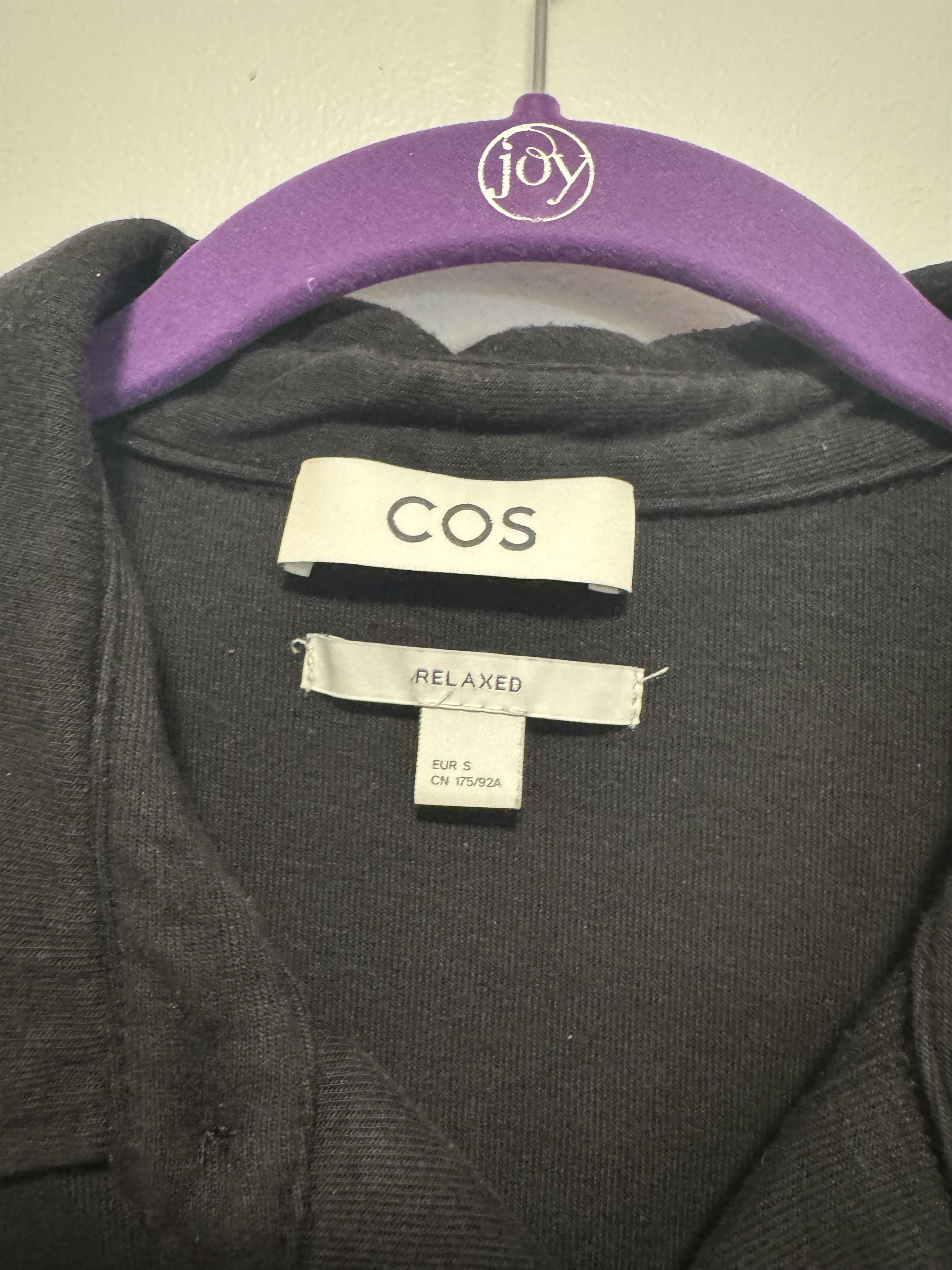 Cos COS Black S/S button down Size US M / EU 48-50 / 2 - 3 Thumbnail