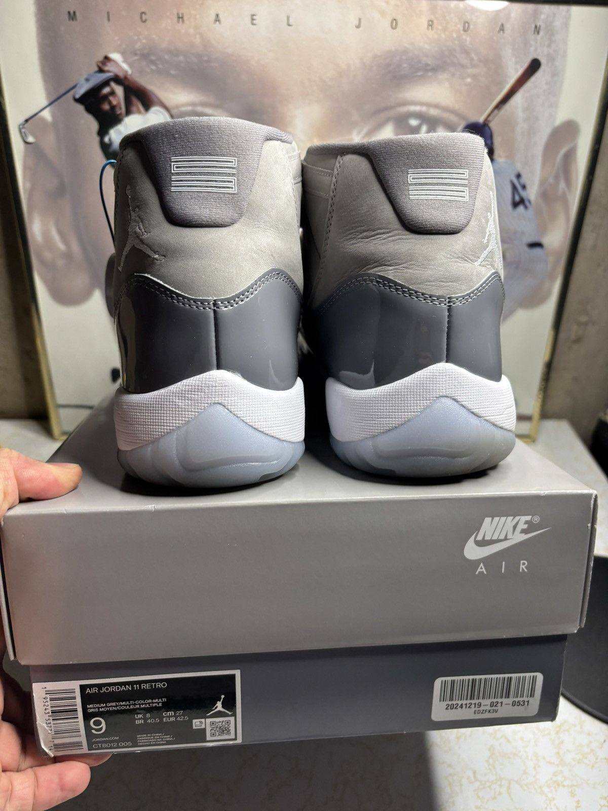 Jordan Brand Jordan Retro 11 ‘cool grey’ Size US 9 / EU 42 - 7 Thumbnail