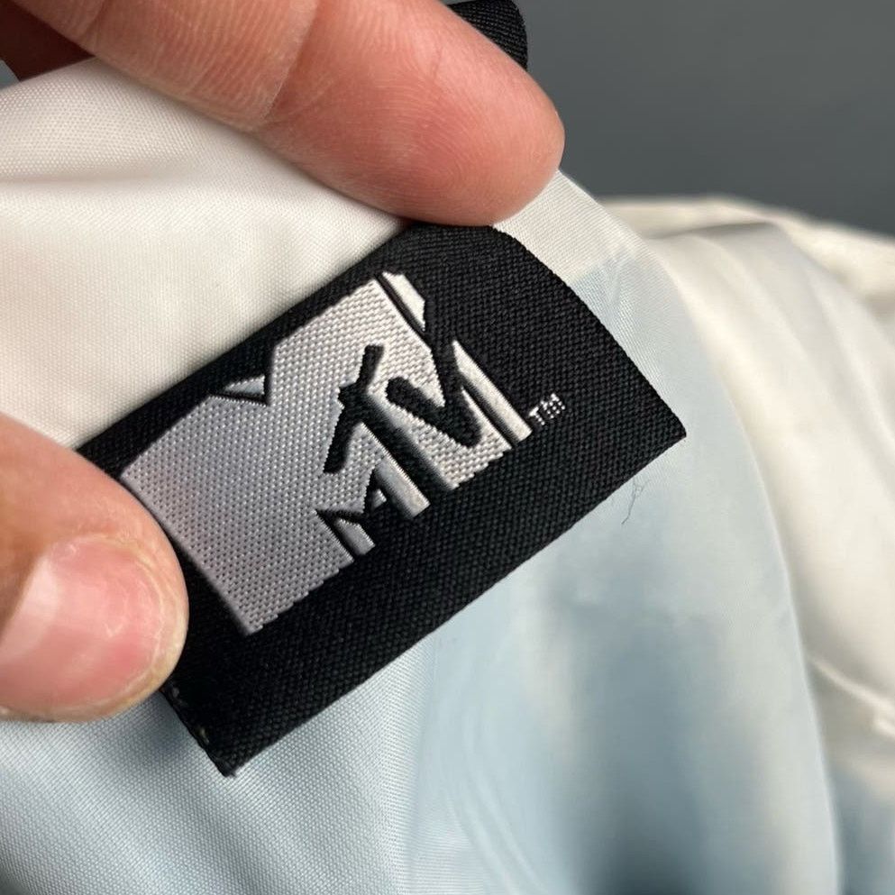 Other MTV Logo Hooded Windbreaker Jacket Quarter Zip Music Tele Size US M / EU 48-50 / 2 - 5 Thumbnail