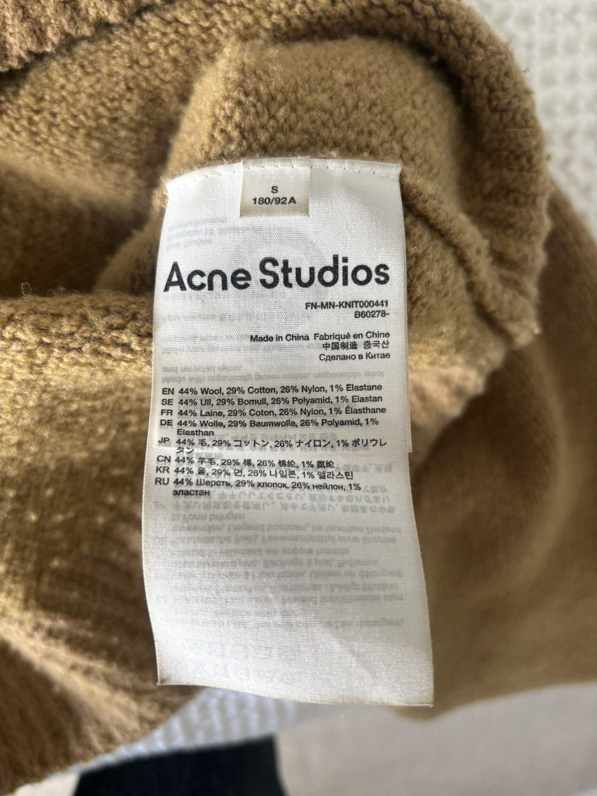 Acne Studios Acne Studios Hay Knit Size US S / EU 44-46 / 1 - 5 Thumbnail