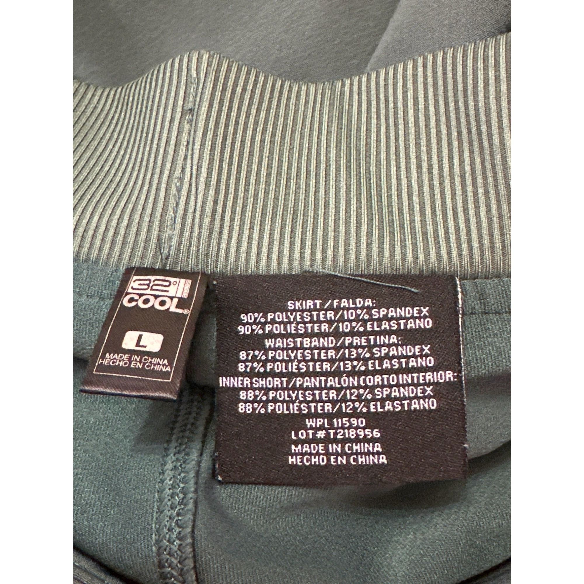 Other 32 Degrees Cool Teal Skort Size Large Built In Shorts Stretc Size 36" / US 14 / IT 50 - 7 Thumbnail