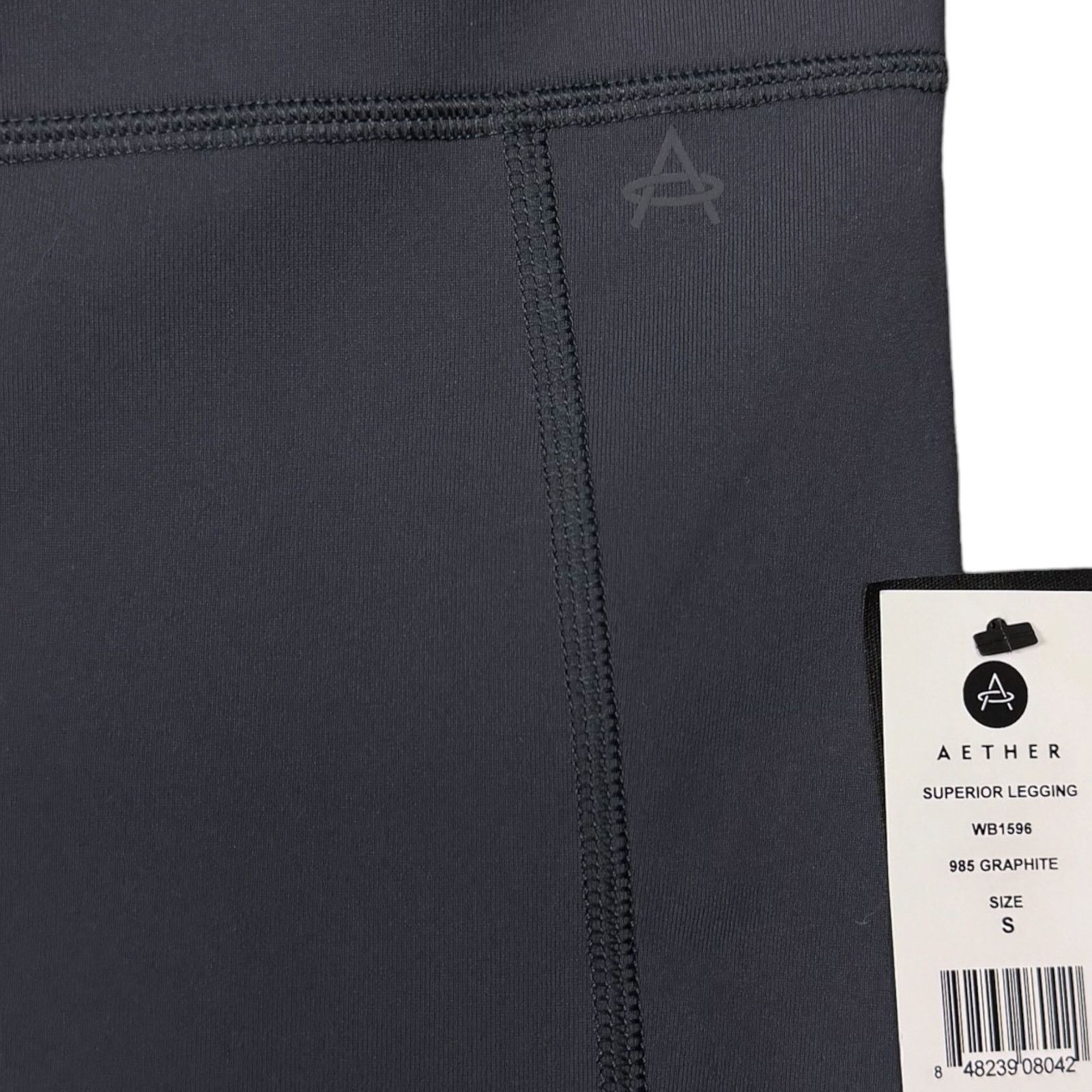 Aether Superior Leggings Graphite Gray Blue Womens Small, Women's (Size 27) — image 3 of 6