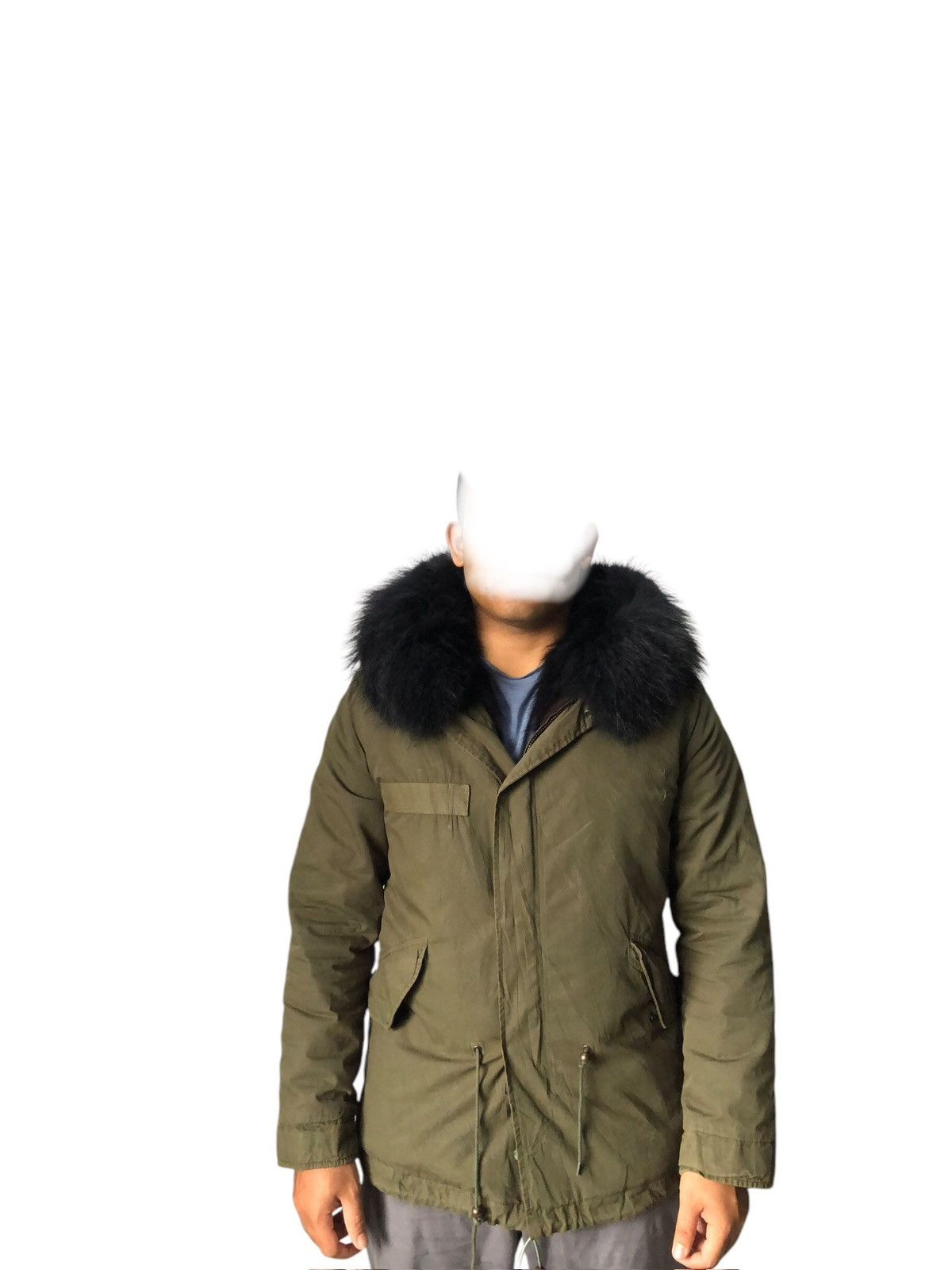 MR & MRS ITALY On Fire🔥 Mr & Mrs Italy Kayote Fur Army Green Parka Jacket Size XXS / US 00 / IT 34 - 18 Thumbnail