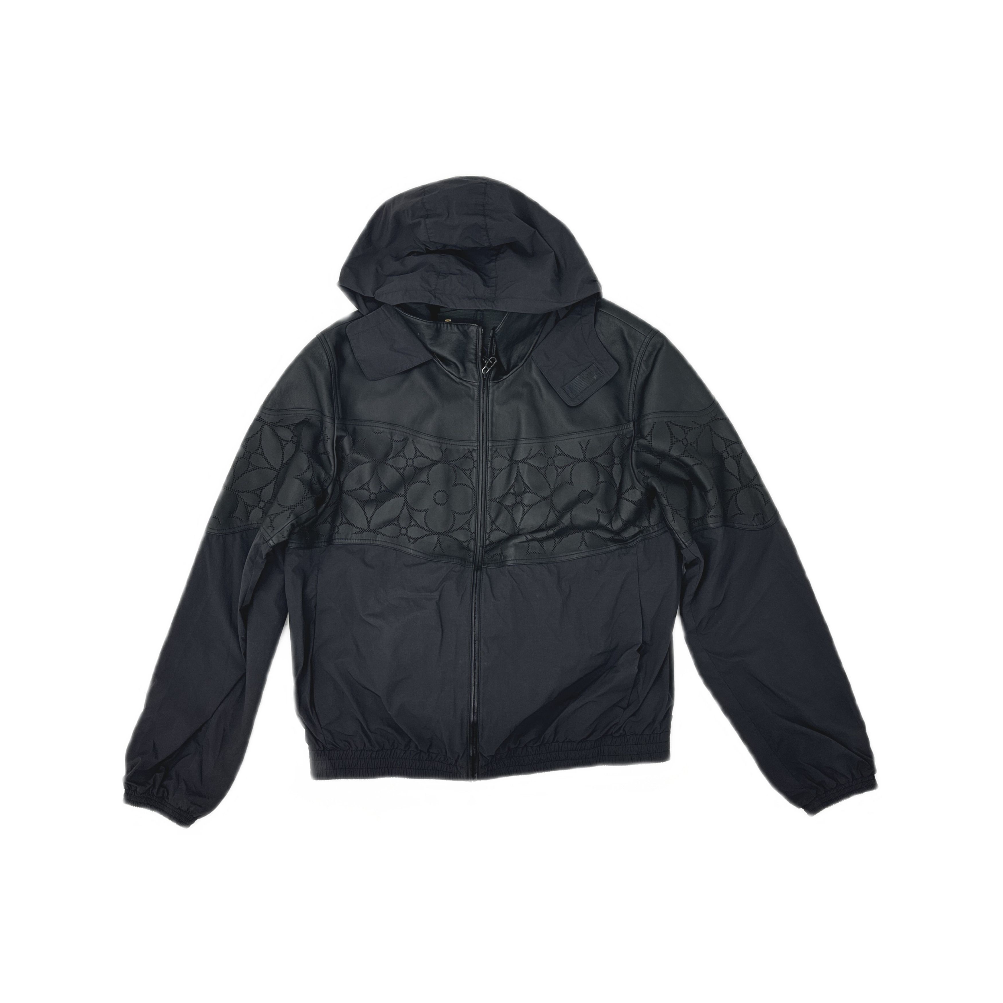 Louis Vuitton Louis Vuitton Monogram Leather Hooded Jacket Size 52 Size US L / EU 52-54 / 3 - 1 Thumbnail