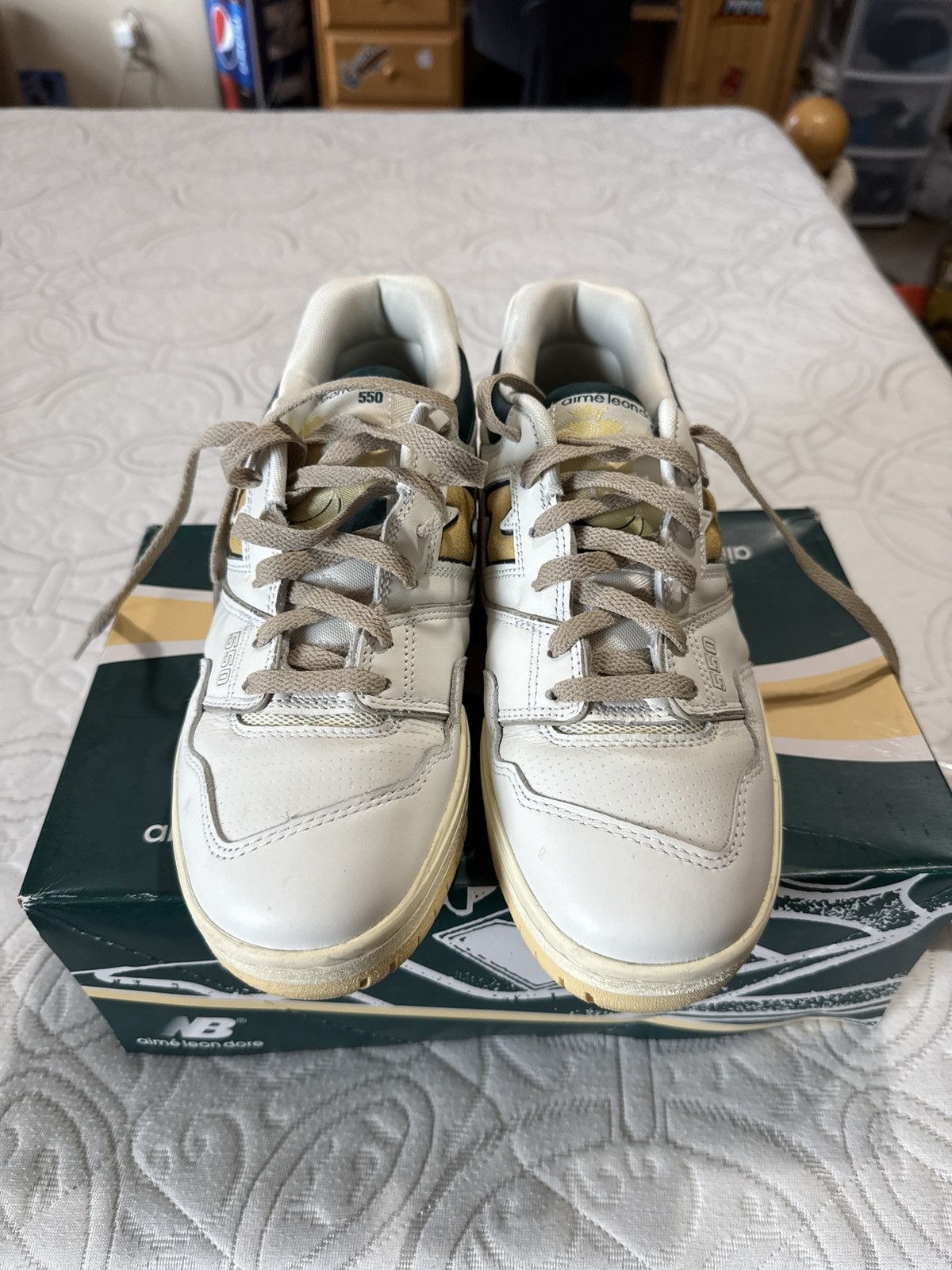 Aime Leon Dore × New Balance NEW BALANCE 550 ALD Size US 9 / EU 42 - 1 Thumbnail