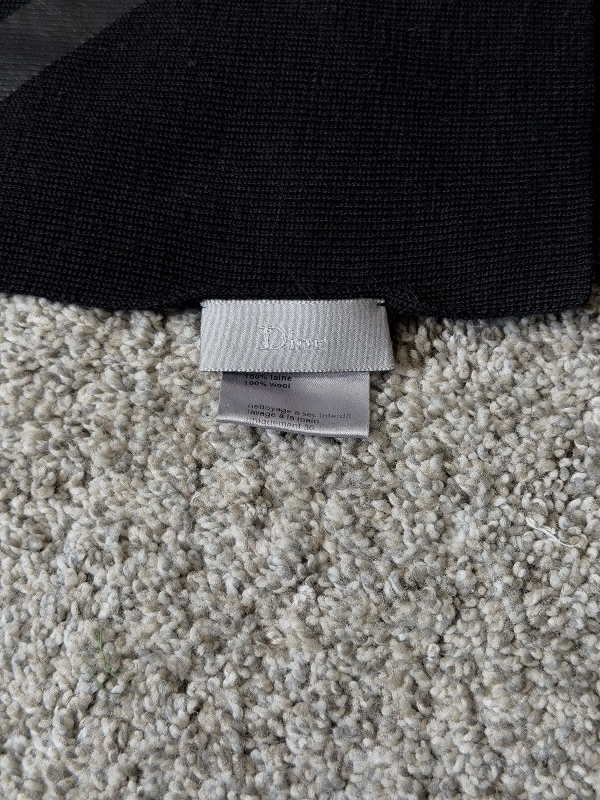 Dior Dior Homme AW03 Luster Stripe Scarf Size ONE SIZE - 4 Thumbnail