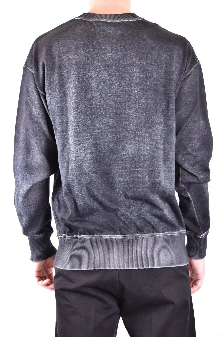 Moschino o1y0225 Logo Sweater in Charcoal Size US M / EU 48-50 / 2 - 5 Thumbnail