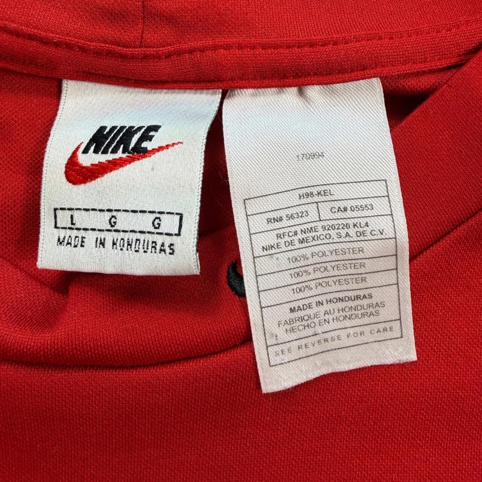 Nike Vintage Nike ACG Long Sleeve Shirt Red Black Mens Large 90s Size US L / EU 52-54 / 3 - 4 Thumbnail