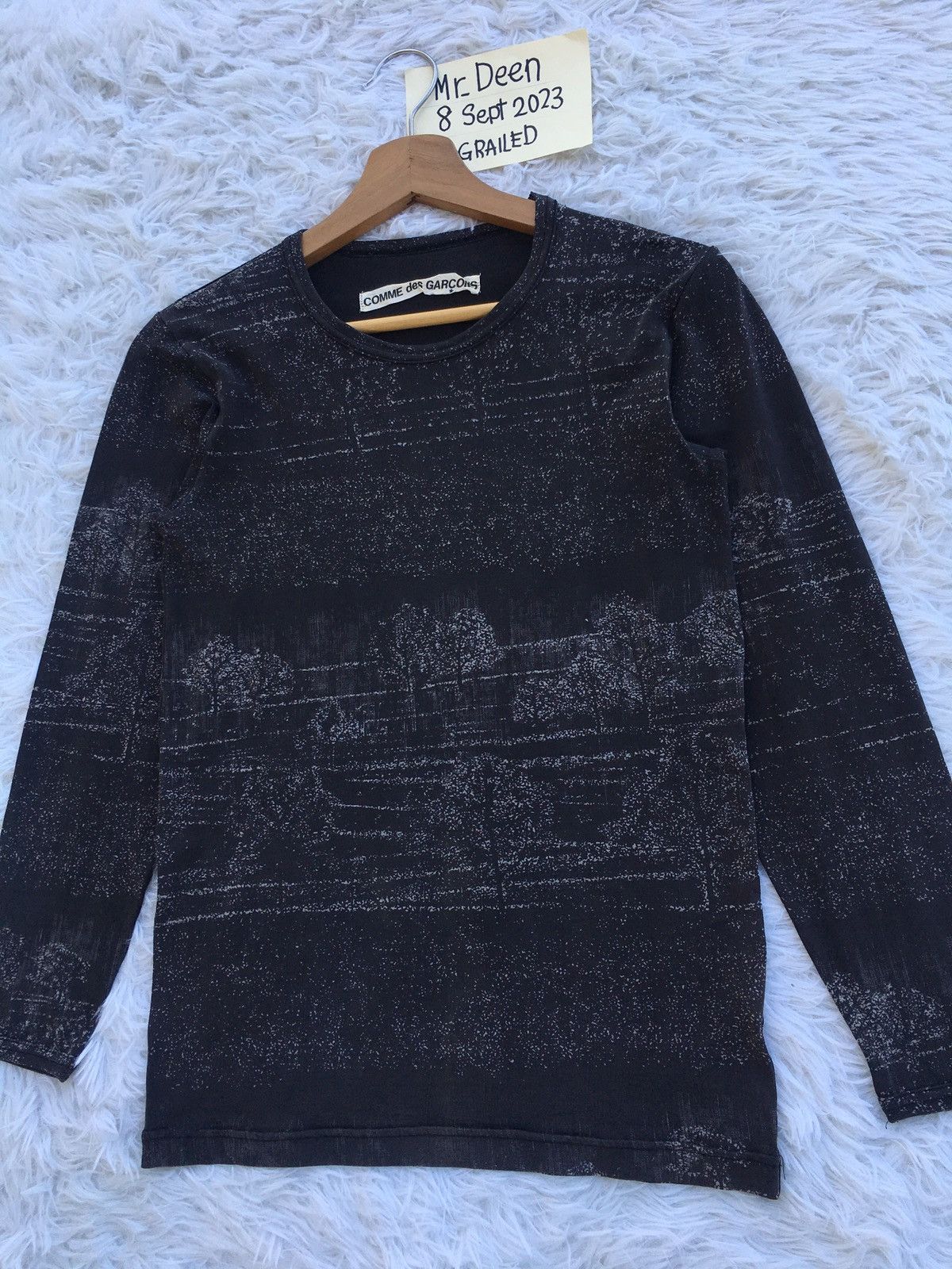 Comme des Garcons Rare Vintage 90s Comme Des Garcons Rayon Longsleeve Shirt Size US S / EU 44-46 / 1 - 5 Thumbnail