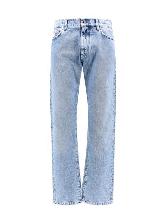 Versace VERSACE Men Denim Pants 10161091A11283 1D380 Blue Size US 34 / EU 50 - 1 Thumbnail
