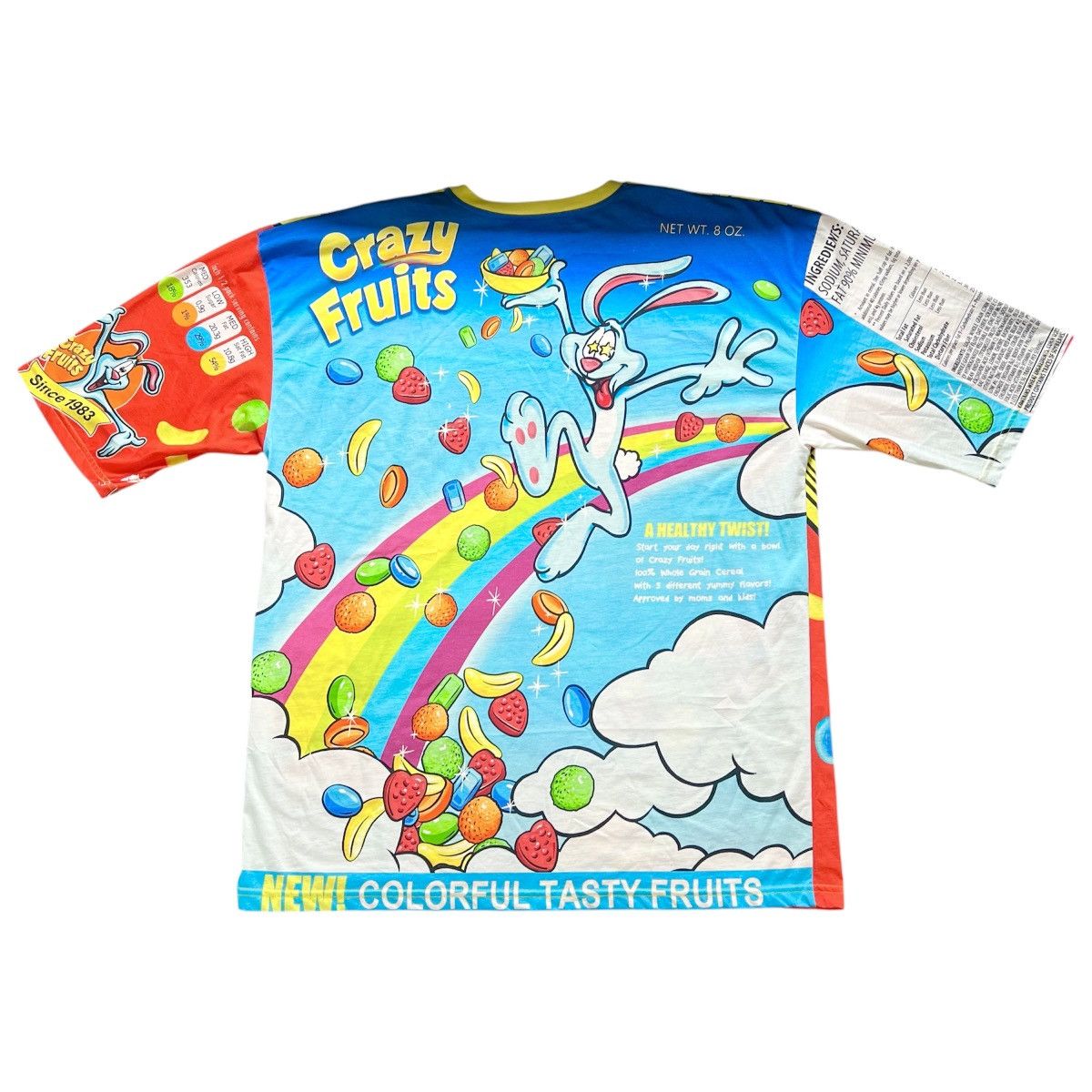Moschino MOSCHINO CRAZY FRUITS T-SHIRT PRINT jeremy scott tshirt Size US XL / EU 56 / 4 - 5 Thumbnail
