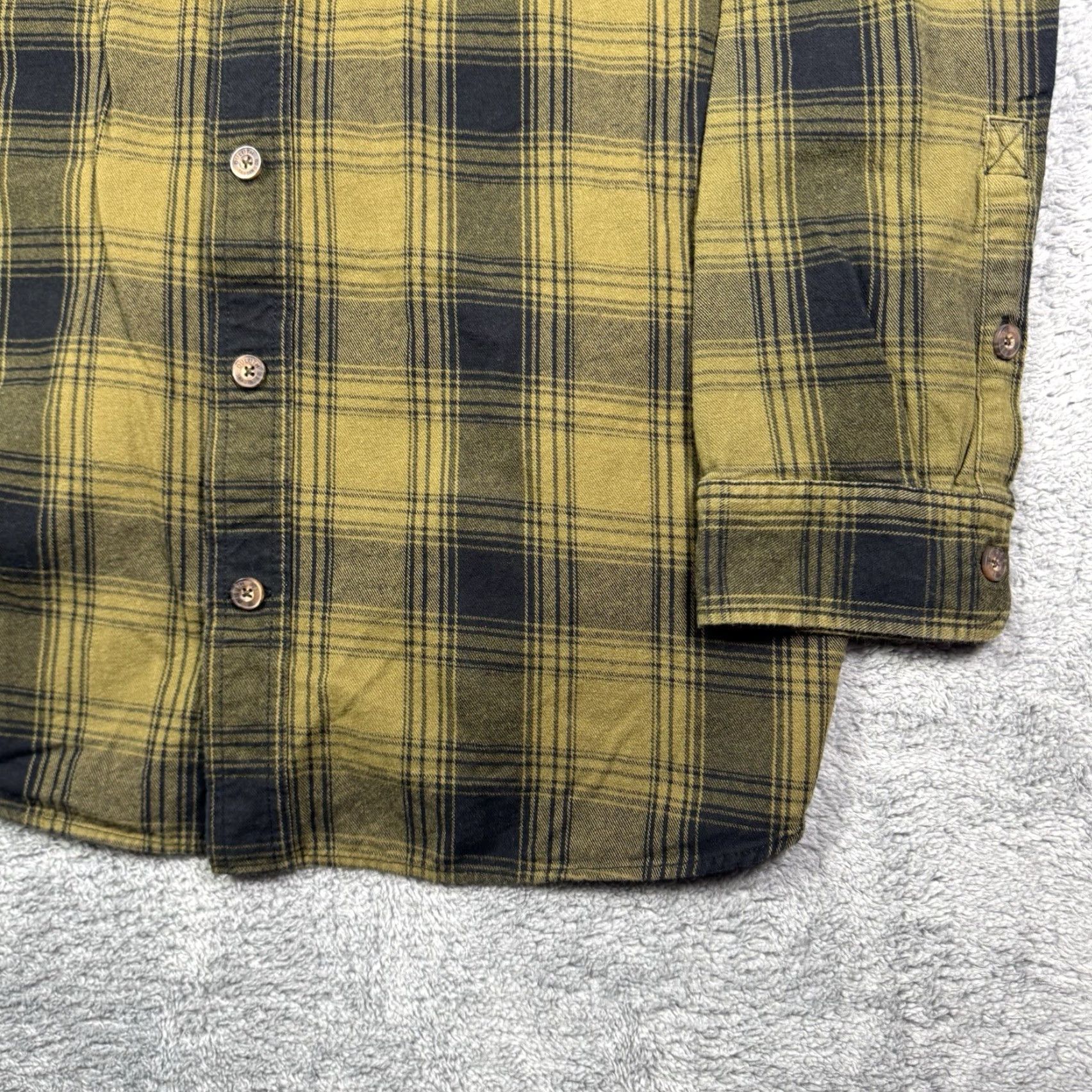 Vintage Duluth Shirt Mens 2XLT Free Swinging Flannel Long Sleeve Workwear Utility Green Shirt Size US XXL / EU 58 / 5 - 2 Thumbnail