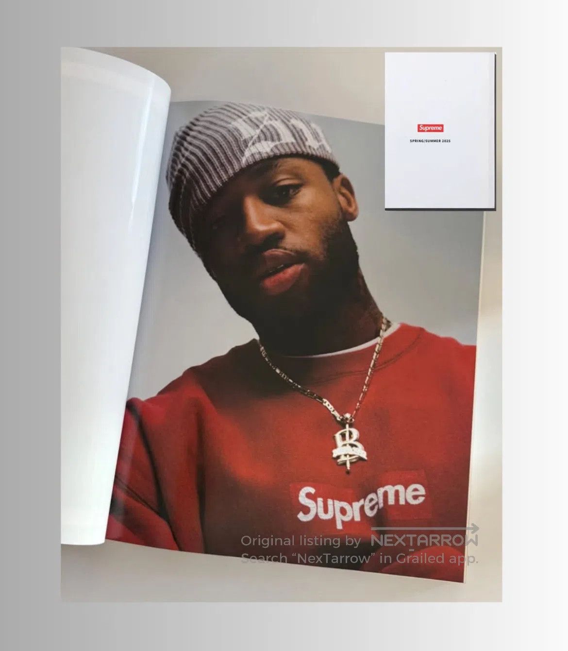 Supreme SUPREME Red Washed Distressed Hoodie Size US L / EU 52-54 / 3 - 6 Thumbnail