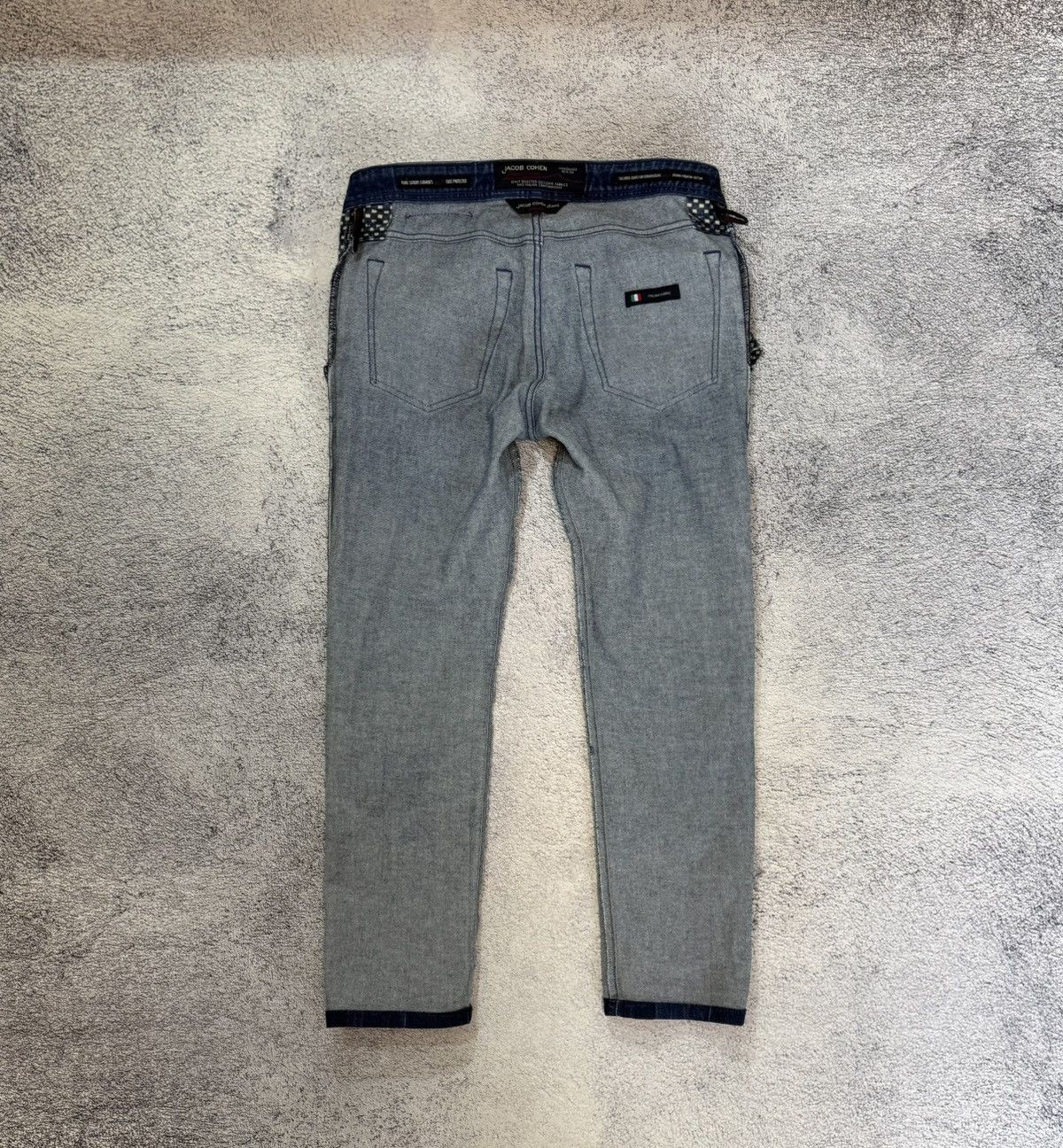 Jacob Cohen Jacob Cohen J622 Comfort Jeans 33 Handmade Dark Wash Denim Size US 33 - 23 Thumbnail