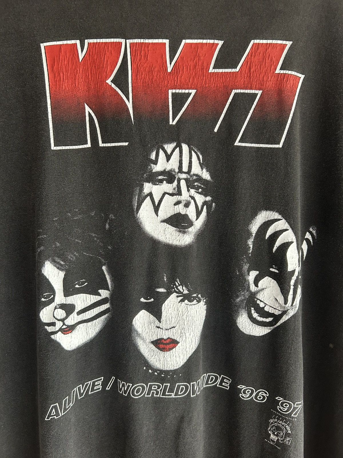 Band Tees × KISS × Vintage Kiss Tour 1996 I Wanted The Best I Got The Best Size US XL / EU 56 / 4 - 3 Thumbnail