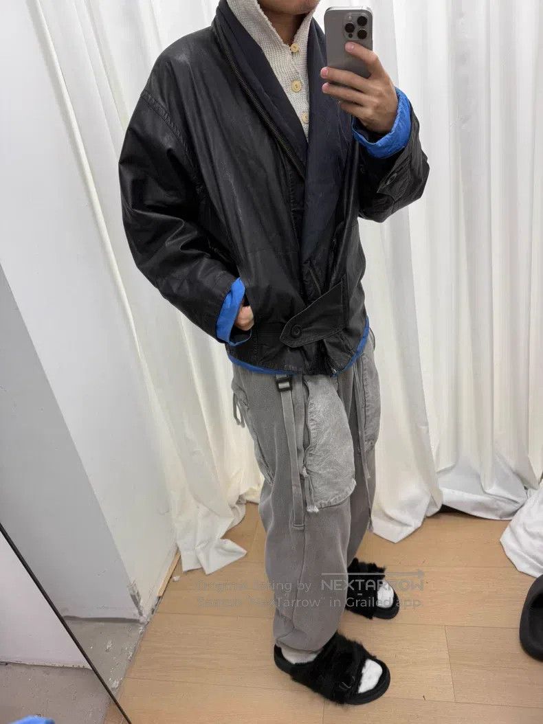 Issey Miyake Issey Miyake Sheepskin zipper two-in-one jacket Size US M / EU 48-50 / 2 - 8 Thumbnail
